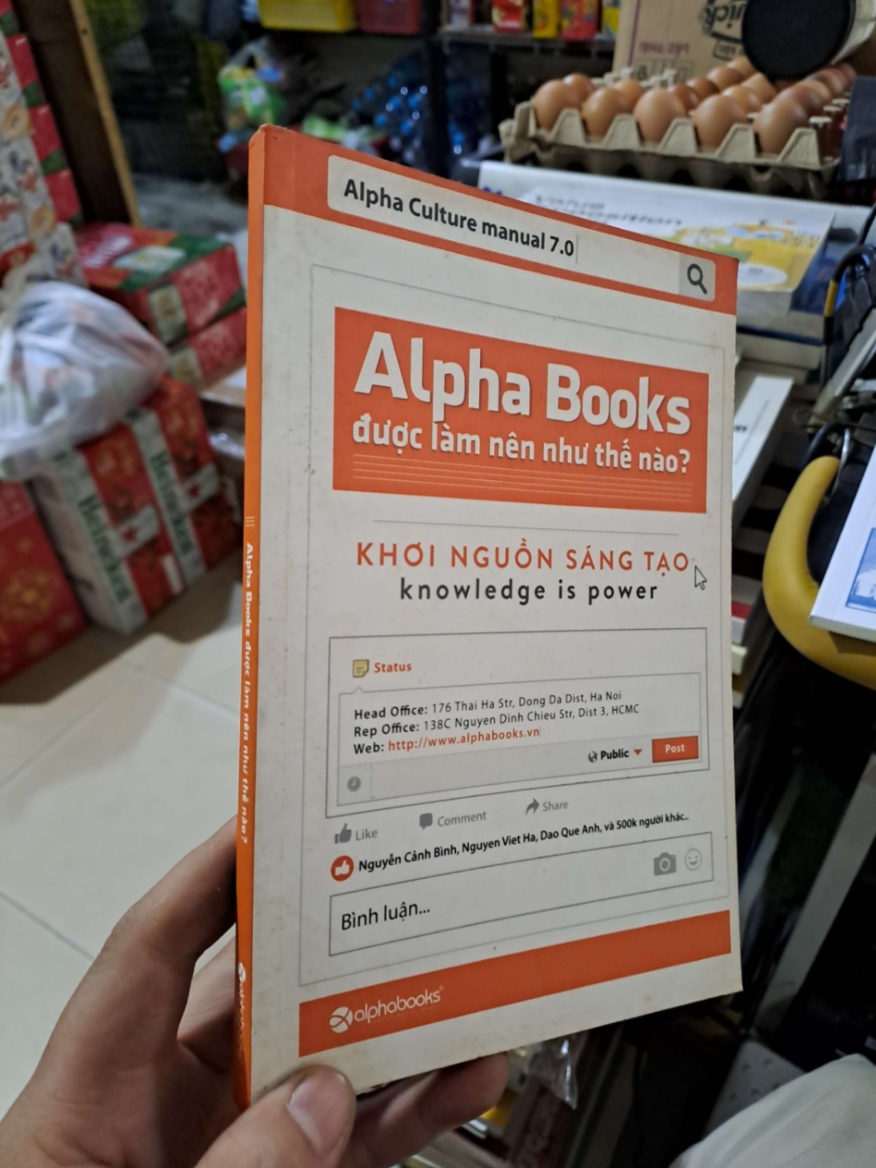 Alpha Books Được Làm Nên Như Thế Nào - Khơi Nguồn Sáng Tạo - mới 80% ố - KỸ NĂNG - HMT3012