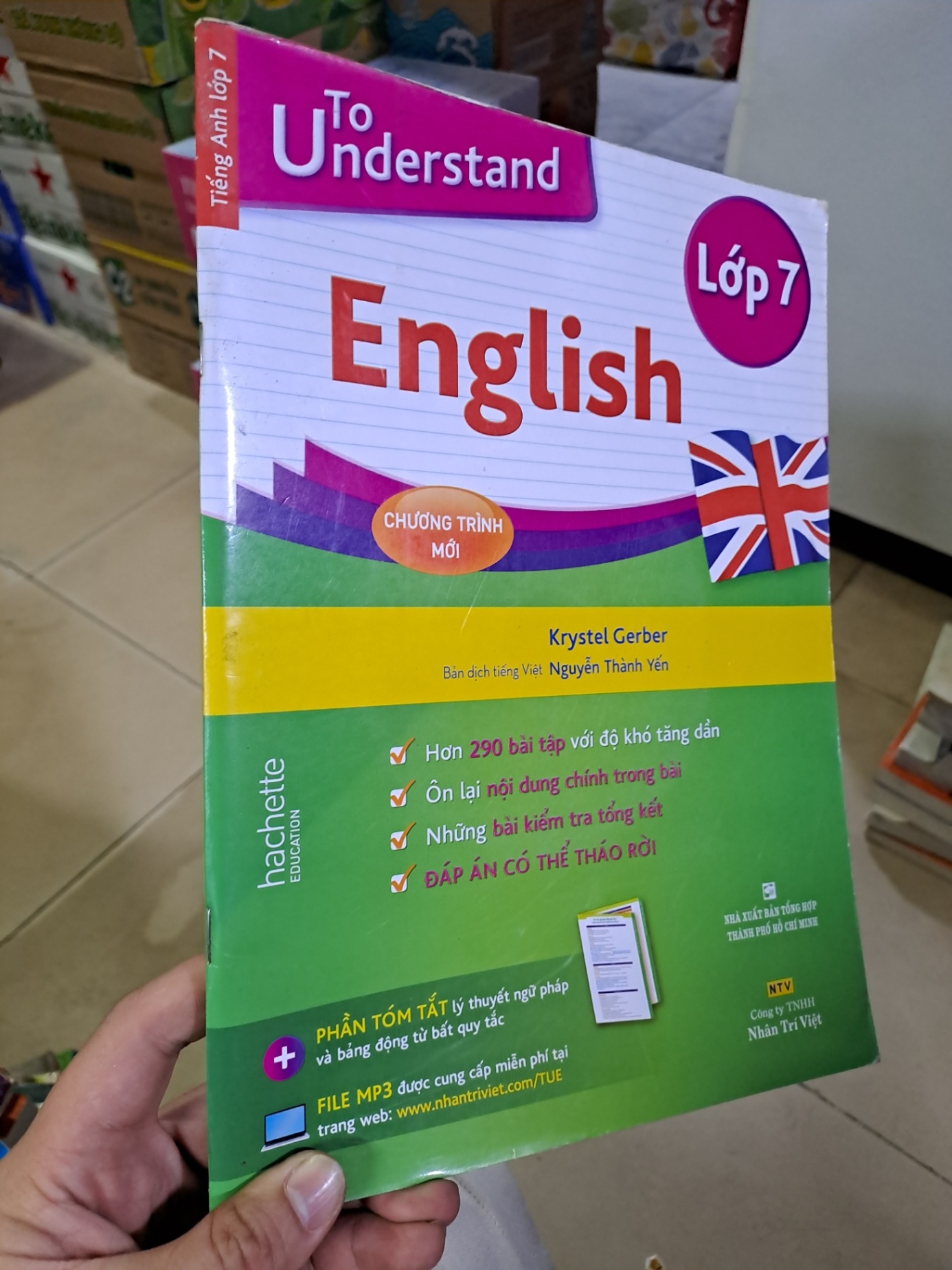 Tiếng anh lớp 7 mới 90% 2017 kèm CD HCM0808 HỌC NGOẠI NGỮ