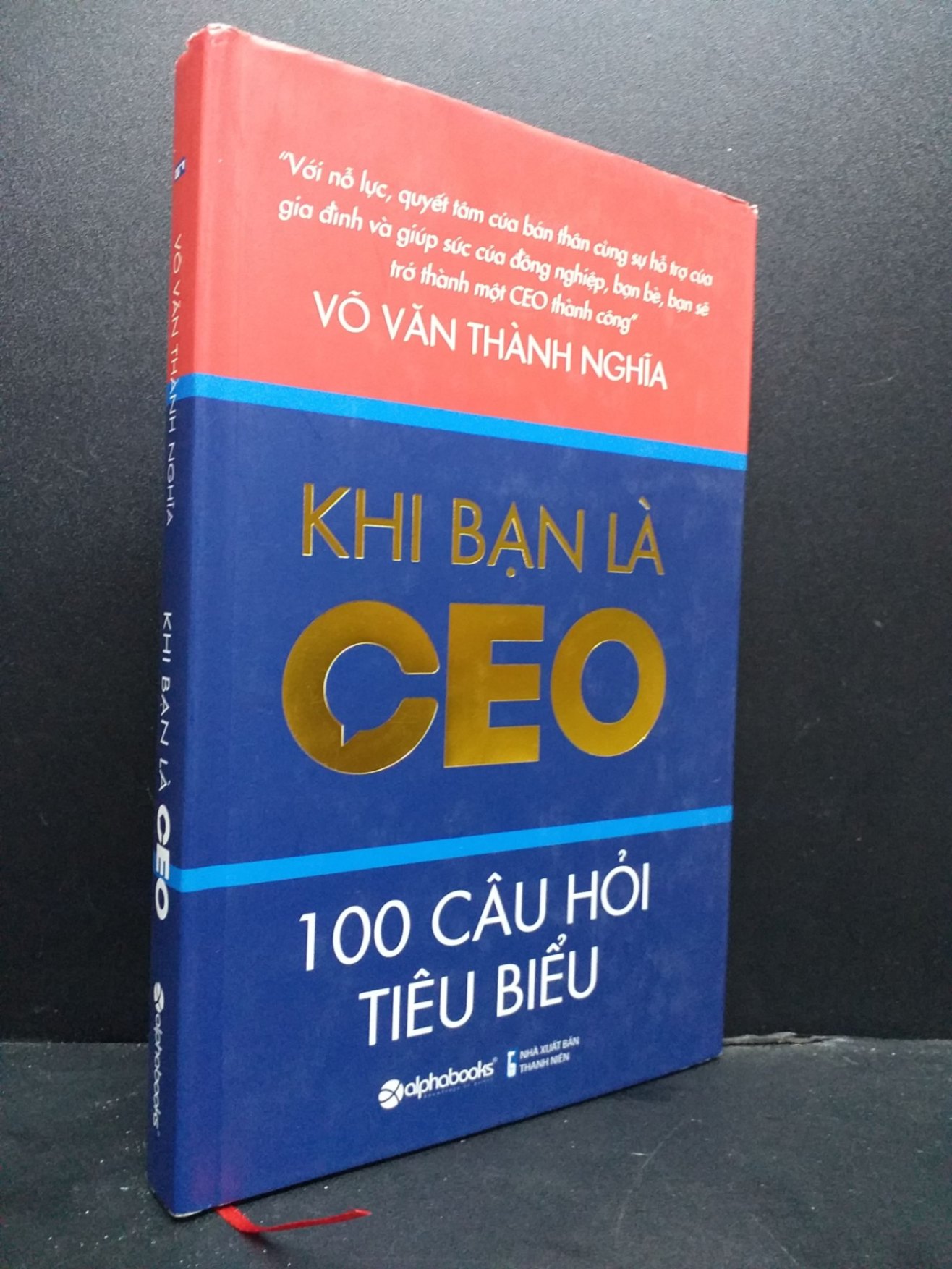 Khi bạn là CEO mới 80% chóc gáy nhẹ, bìa cứng 2017 HCM0107 Võ Văn Thành Nghĩa QUẢN TRỊ (NSX)