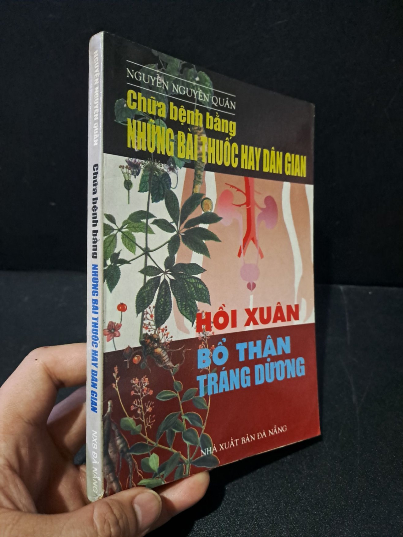 Chữa bệnh bằng những bài thuốc hay dân gian mới 80% bẩn bìa, ố 2001 Nguyễn Nguyên Quân HCM1804 SỨC KHỎE - THỂ THAO (NSX)