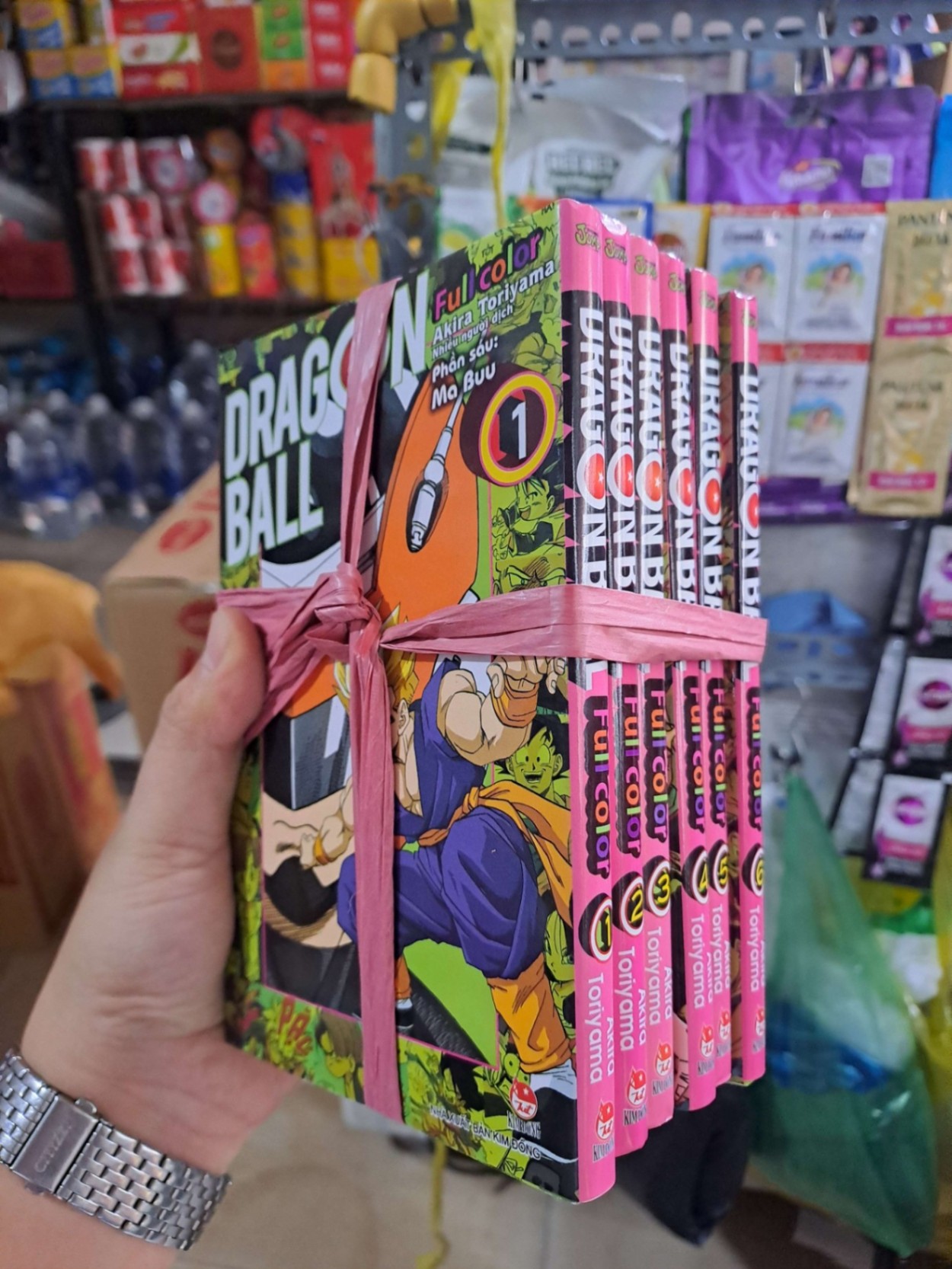 6 cuốn truyện tranh dragonball phần 6: Ma Buu mới 90% TRUYỆN TRANH HCM3012