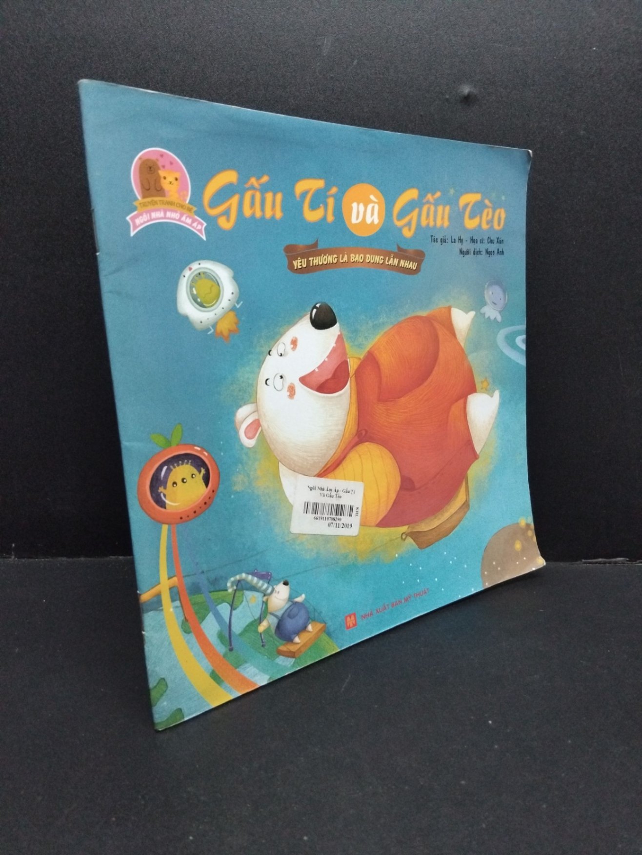 Gấu tí và gấu tèo yêu thương là bao dung lẫn nhau mới 90% HCM1906 SÁCH MẸ VÀ BÉ