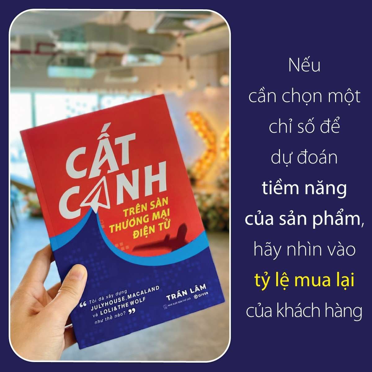 Cất Cánh Trên Sàn TMĐT - Trần Lâm - GIVER BOOKS - MARKETING KINH DOANH