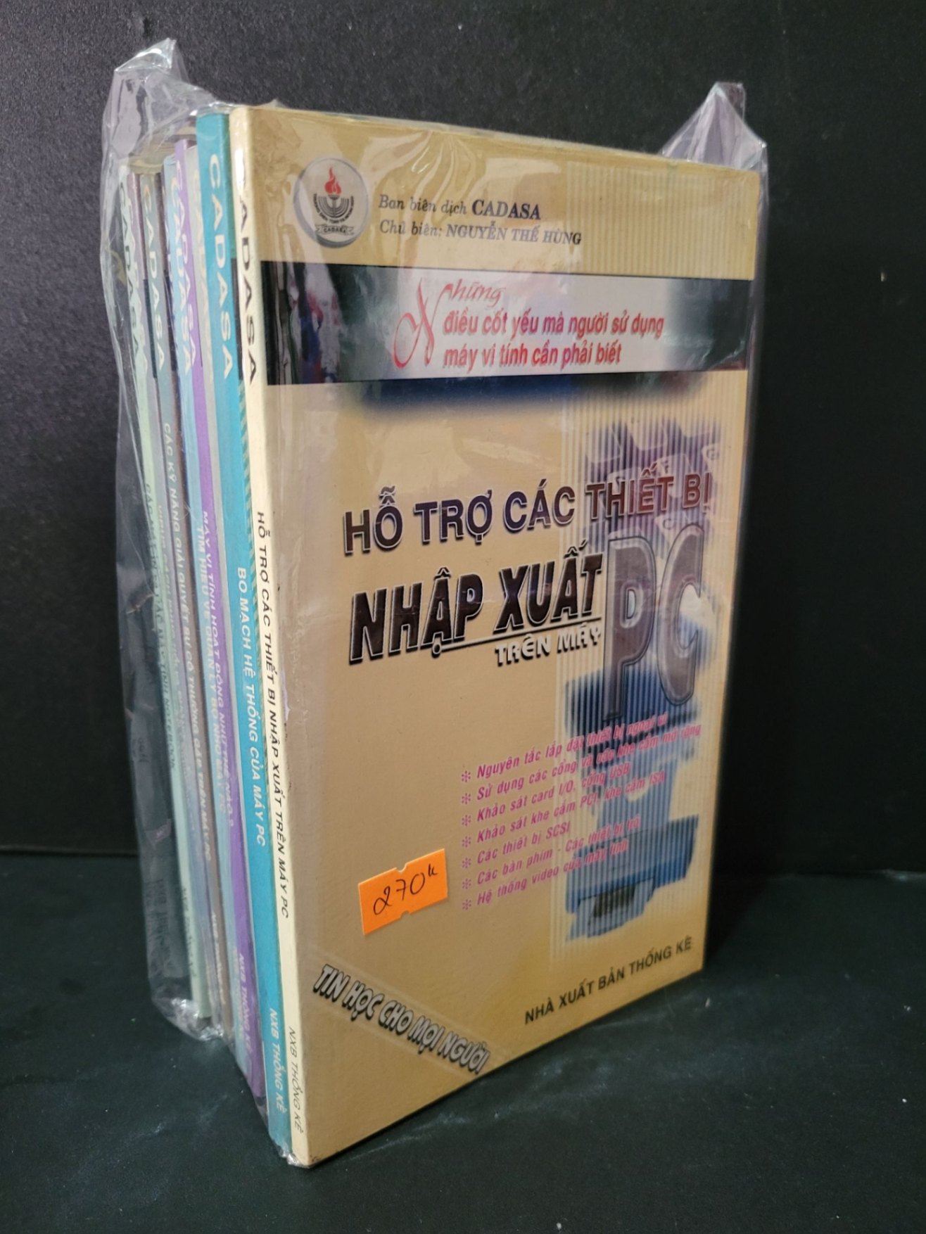 Combo 9 cuốn Những điều cốt yếu mà người sử dụng máy vi tính cần phải biết mới 80% bẩn bìa, ố Cadasa HCM1604 GIÁO TRÌNH, CHUYÊN MÔN