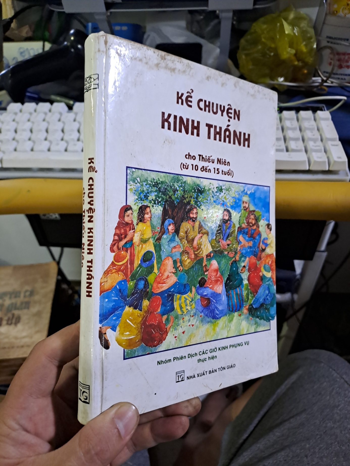 Kể chuyện kinh thánh cho thiếu niên từ 10 - 15 tuổi mới 80% ố bìa cứng TÂM LINH - TÔN GIÁO - THIỀN HCM1709