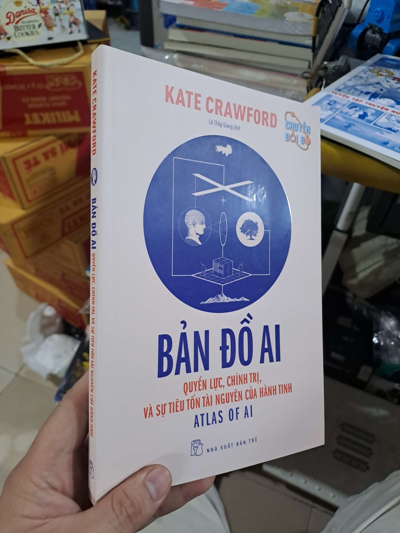 Bản Đồ AI - Quyền Lực, Chính Trị, Và Sự Tiêu Tốn Tài Nguyên Của Hành Tinh - Kate Crawford - 2024 mới 90% - KINH TẾ - TÀI CHÍNH - CHỨNG KHOÁN - HMT3012 (NSX)
