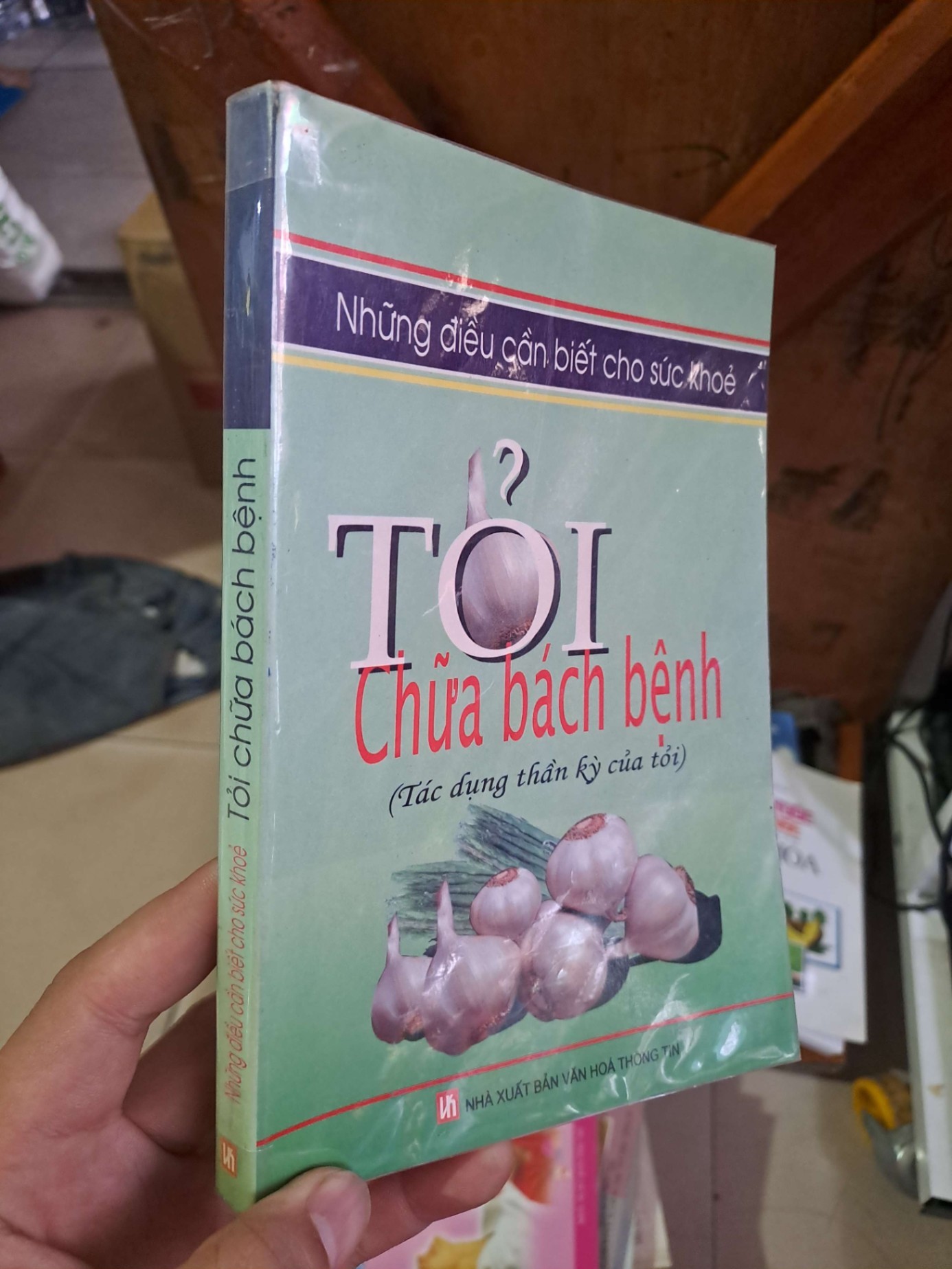 Những điều cần biết cho sức khoẻ - tỏi chữa bách bệnh SỨC KHỎE - THỂ THAO HCM1008 (NSX)
