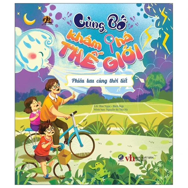 Cùng bố khám phá thế giới - Phiêu lưu cùng thời tiết - - LINHLANBOOKS - Sách Mẹ và bé