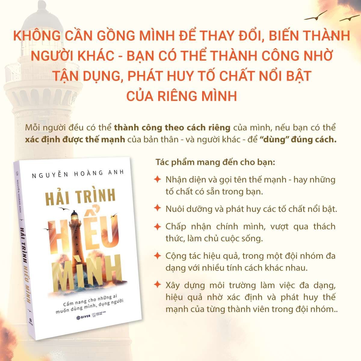 Hải Trình Hiểu Minh - Nguyễn Hoàng Anh (Anh Nguyen) - GIVER BOOKS - KỸ NĂNG