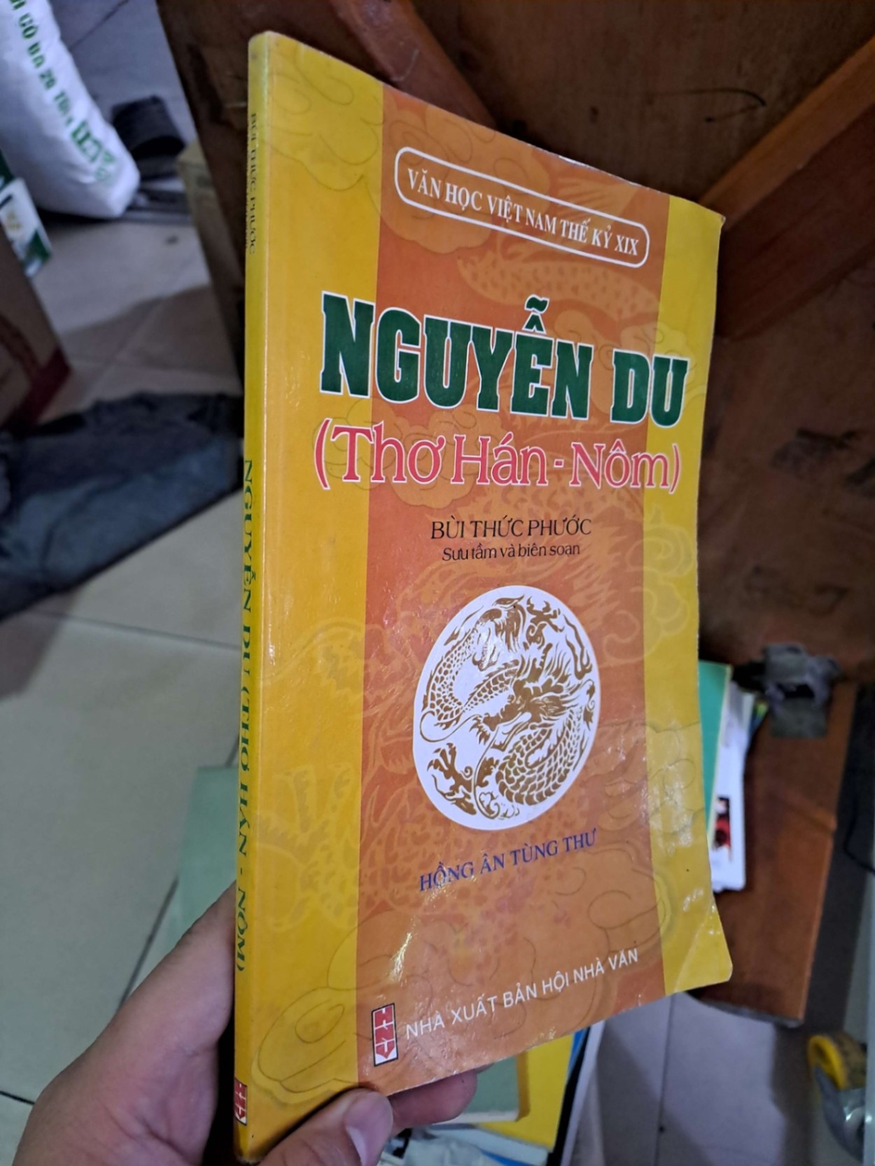 Nguyễn Du - Thơ Hán-Nôm - Bùi Thức Phước VĂN HỌC HCM1008
