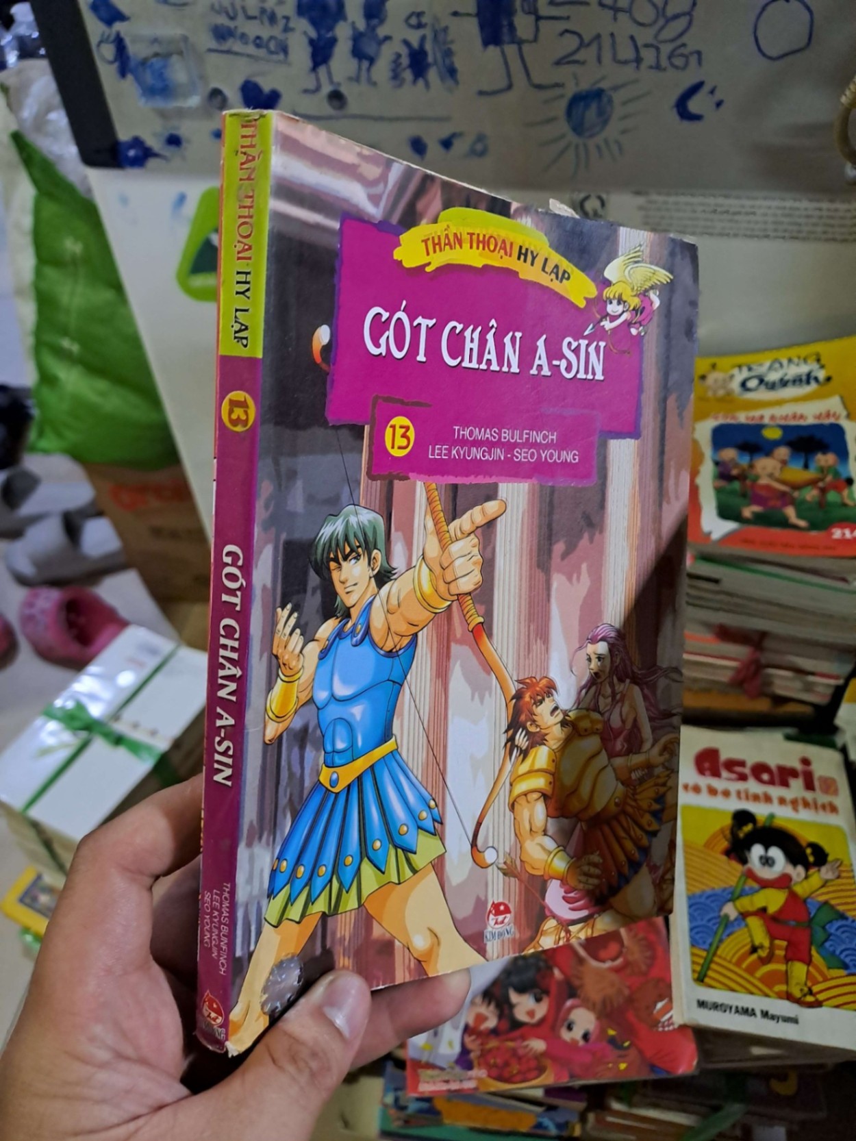 Gót chân A-Sín - Young - - SÁCH ĐỒNG GIÁ 9K - HCM0111