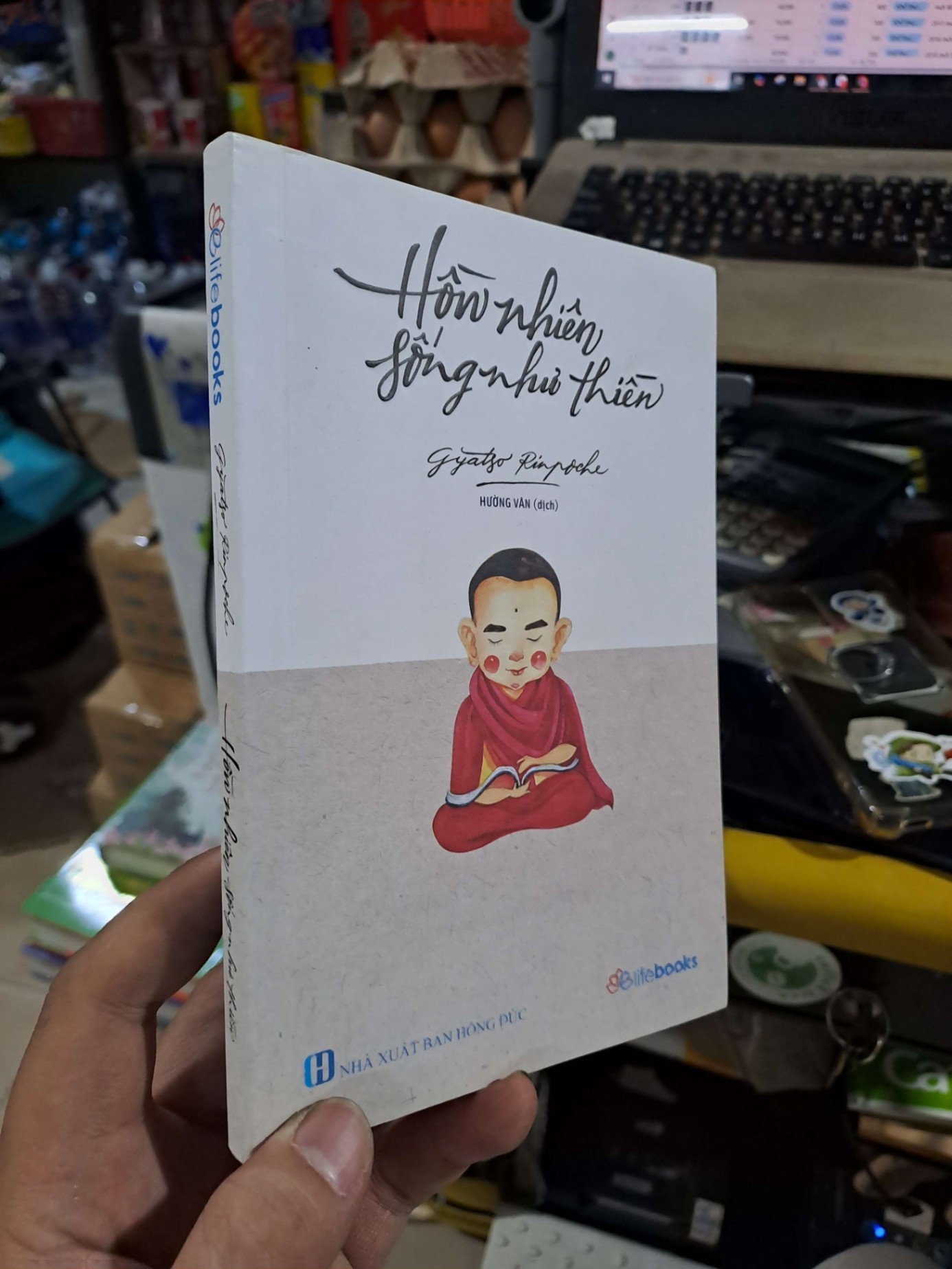 Hồn Nhiên Sống Như Thiền - Gyatro Pinpoche - 2019 mới 90% có viết chì ít - KỸ NĂNG - HCM3012