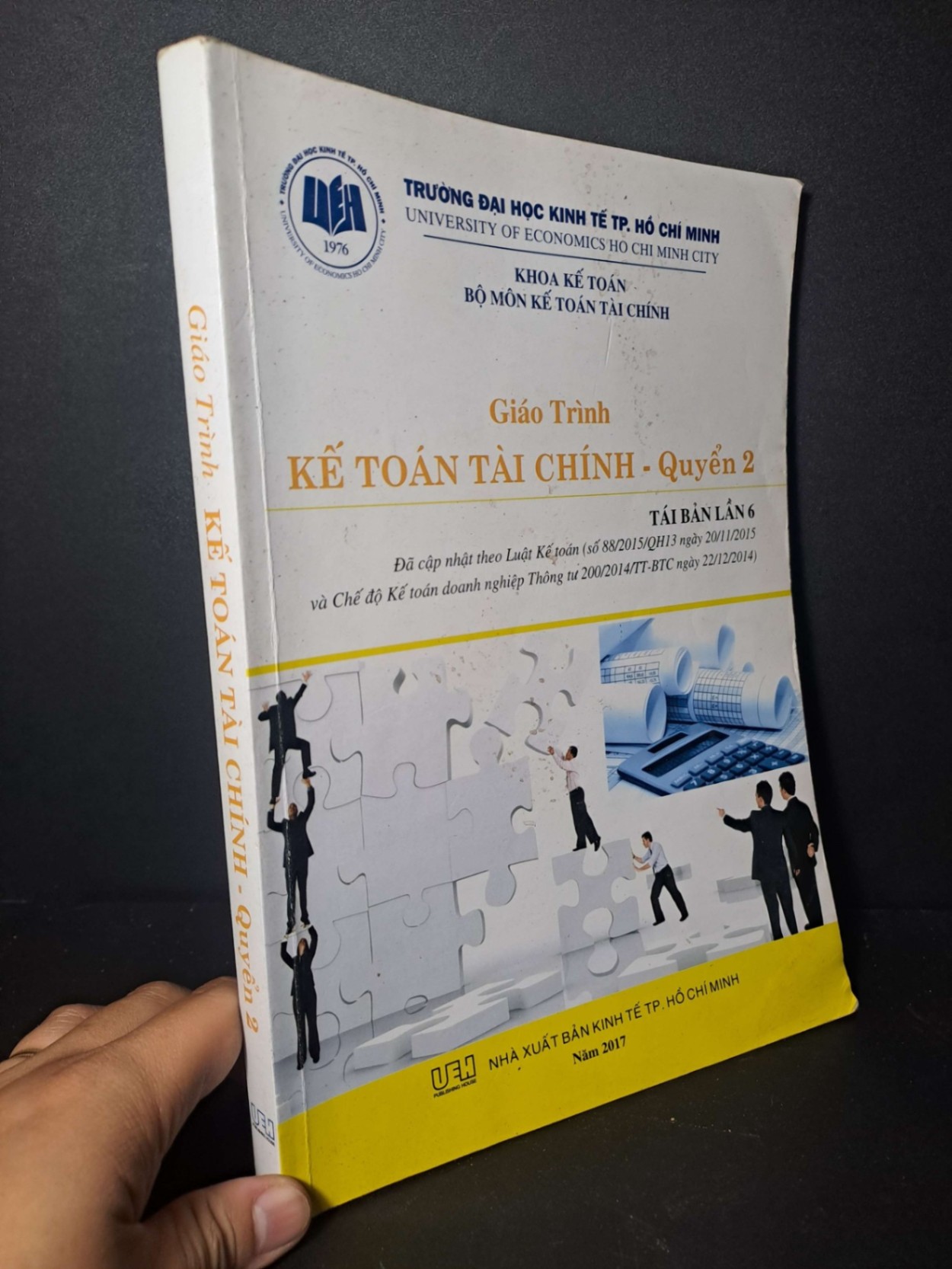 Giáo trình kế toán tài chính quyển 2 - 2017 mới 90% - GIÁO TRÌNH, CHUYÊN MÔN - HCM0111