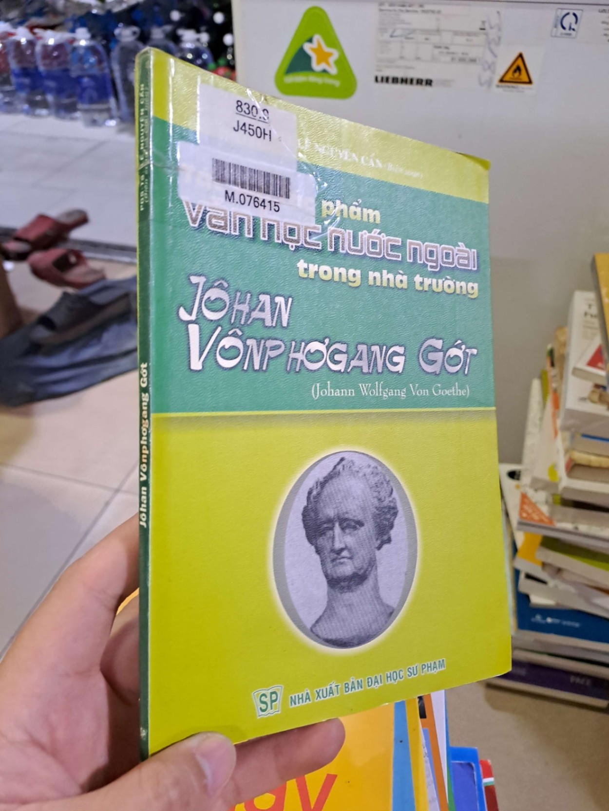 Johan Vonphogang Gớt tác gia, tác phẩm văn học nước ngoài trong nhà trường mới 80% ố 2006 Văn học nước ngoài HCM2908 (NSX)