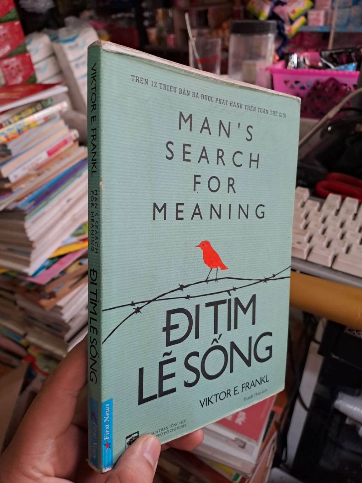 Man's search for meaning đi tìm lẻ sống - Frankl - 2022 mới 80% ố chóc bìa - KỸ NĂNG - HCM0111