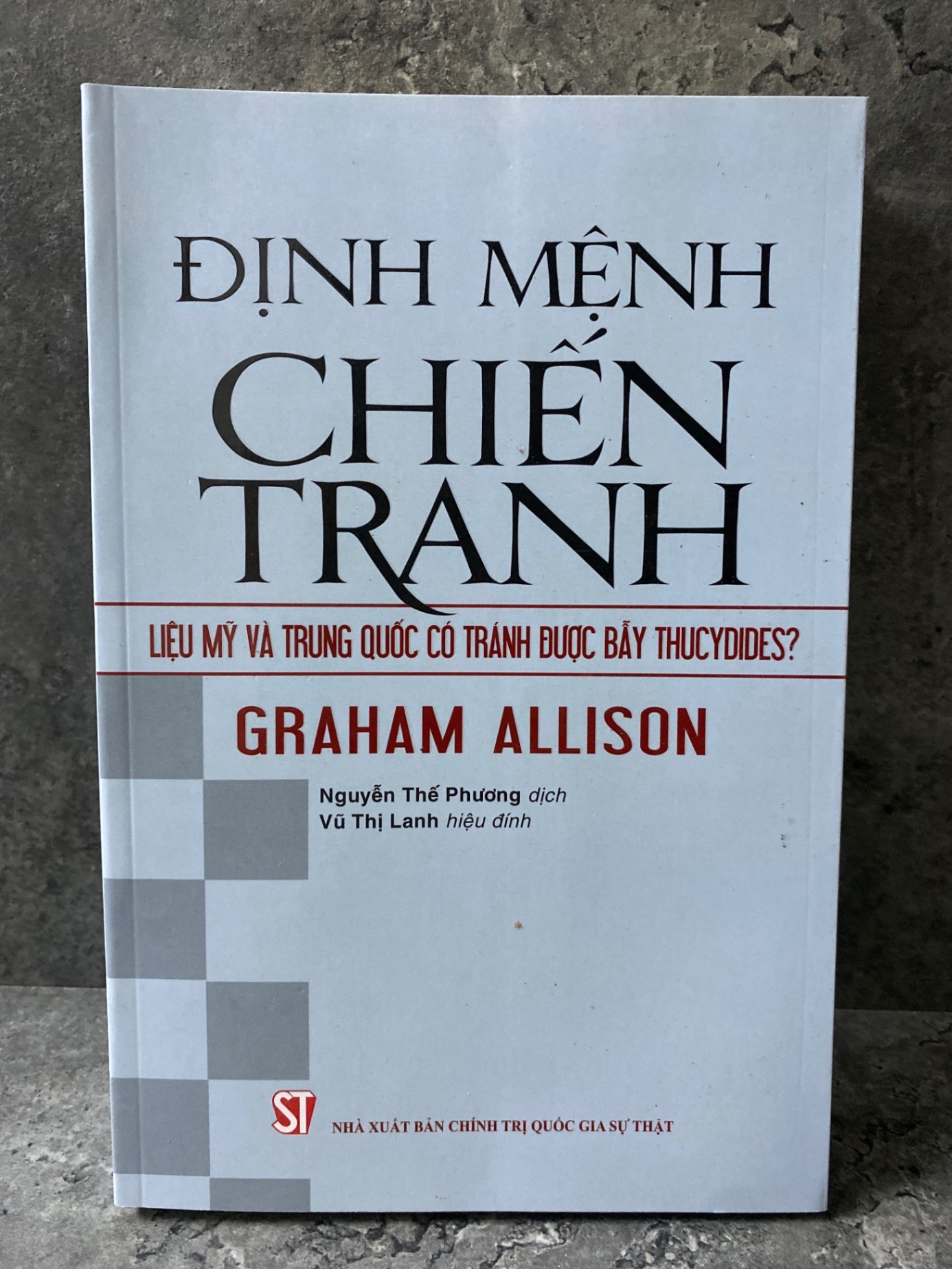 Định mệnh chiến tranh- Graham Allison- Mới 98% Sách lịch sử - triết học STB0302