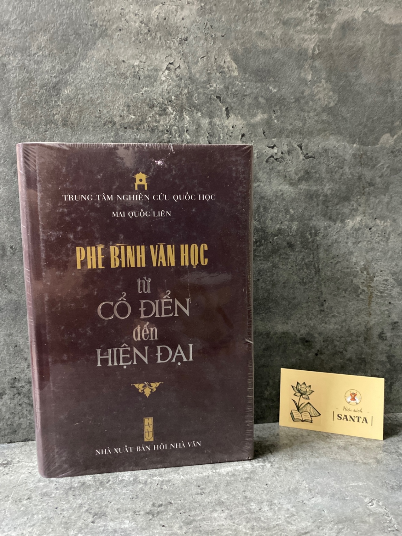 Phê bình văn học từ cổ điển đến hiện đại - Mai Quốc Liên - Sách bìa cứng,nguyên seal Sách văn học STB0302