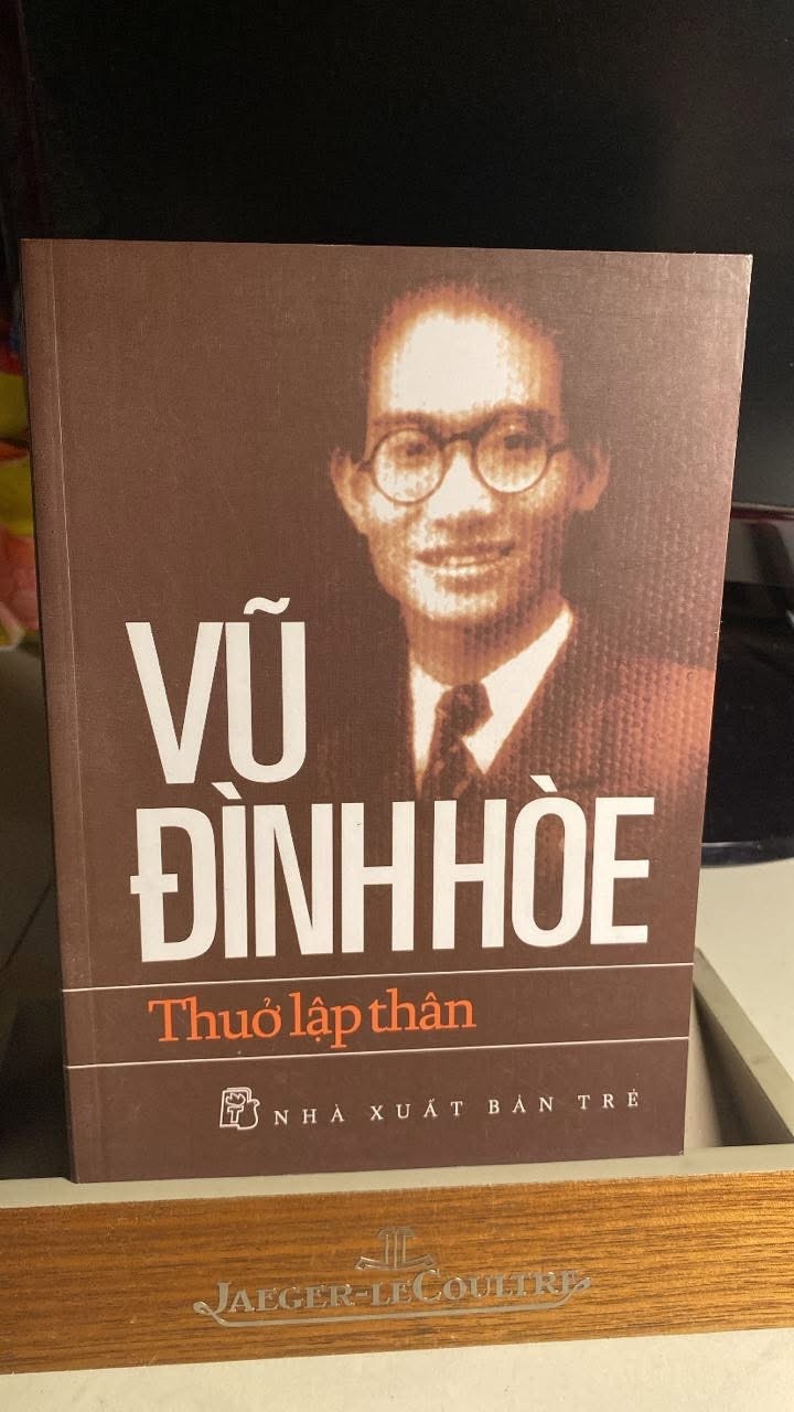 Vũ Đình Hoè thuở lập thân Sách Danh nhân STB0302