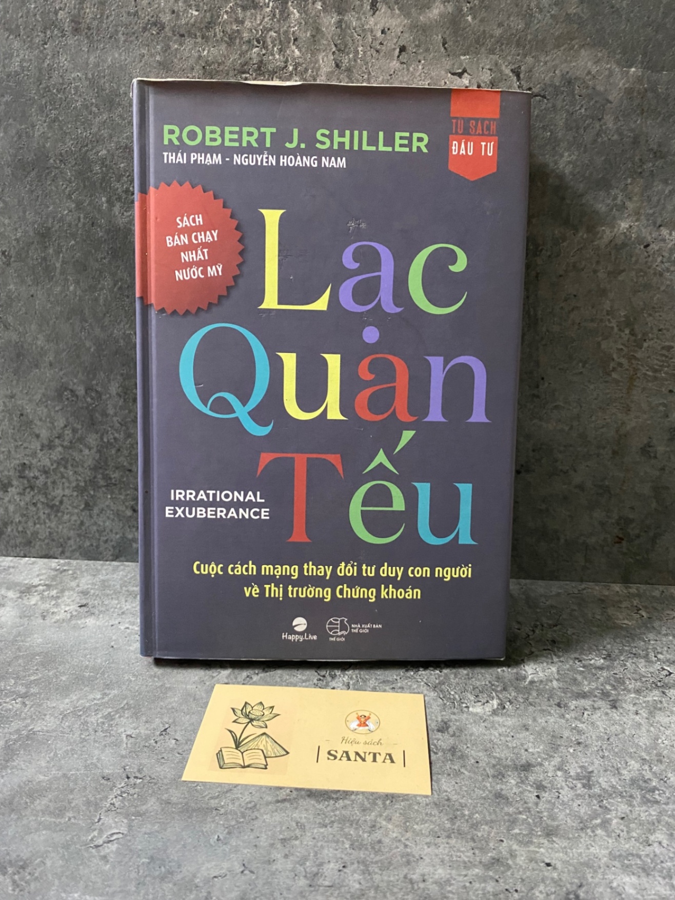 Lạc quan tếu (bìa cứng)- sách qua sử dụng còn mới,có gạch chân,hightlight Kinh doanh - Marketing STB0302