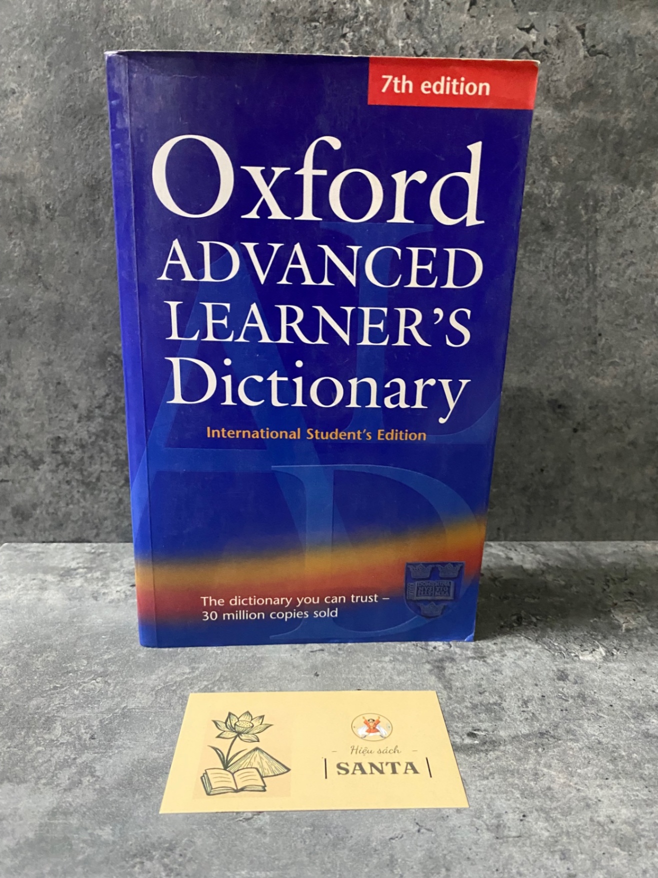 Oxford advanced learner’s Dictionary- International Student’s edition (7th Edition) - Sách mới 85%,có kèm CD Sách học ngoại ngữ khác STB0302