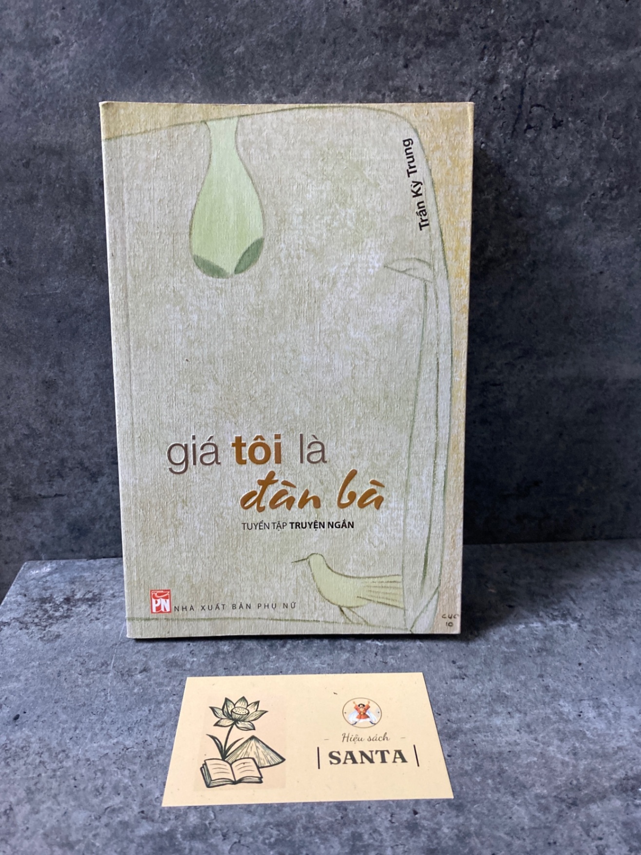 Giá tôi là đàn bà (tập truyện ngắn)- Trần Kỳ Trung Sách văn học STB0302