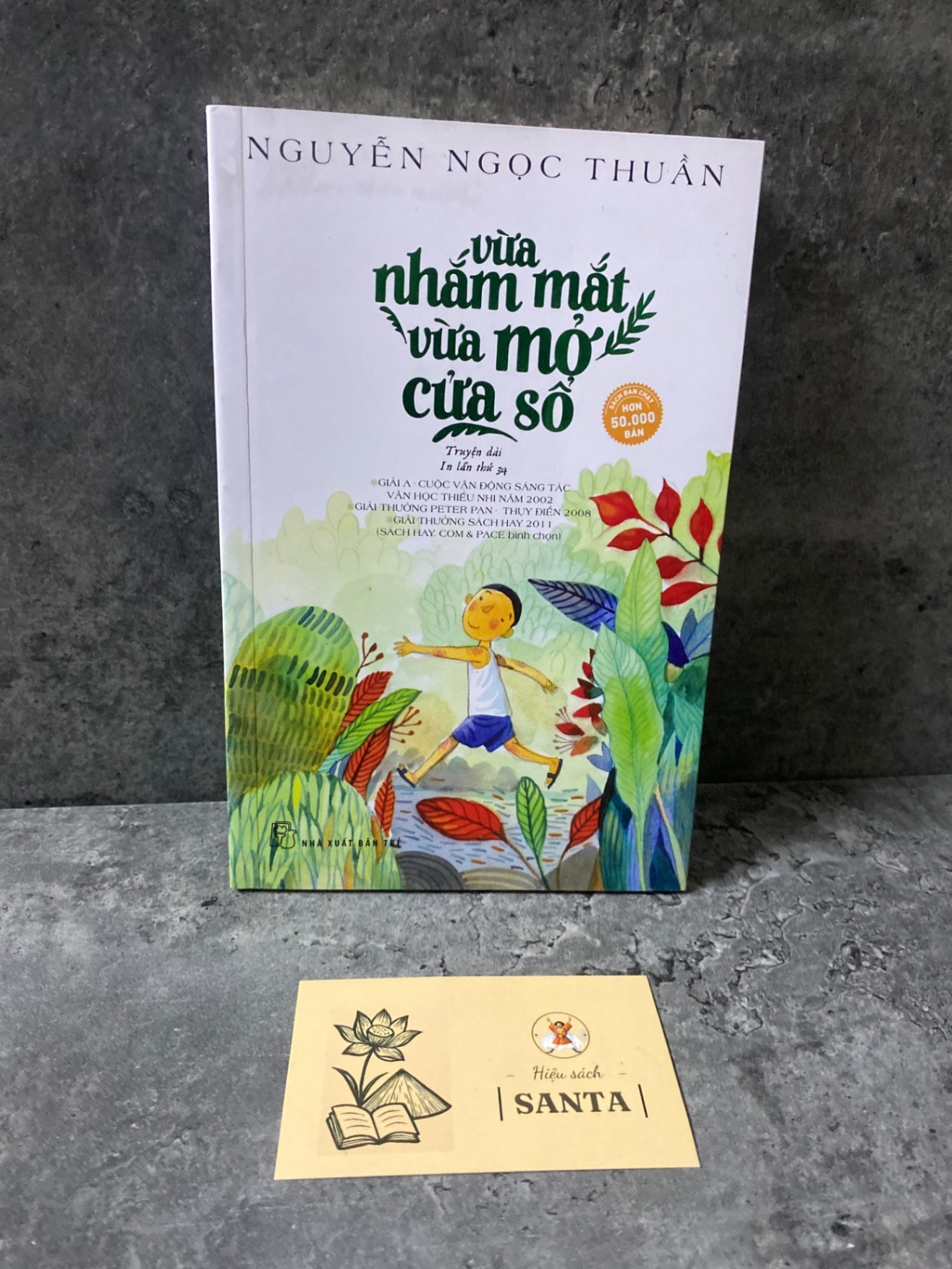Vừa nhắm mắt vừa mở cửa sổ- Nguyễn Ngọc Thuần Sách văn học STB0302
