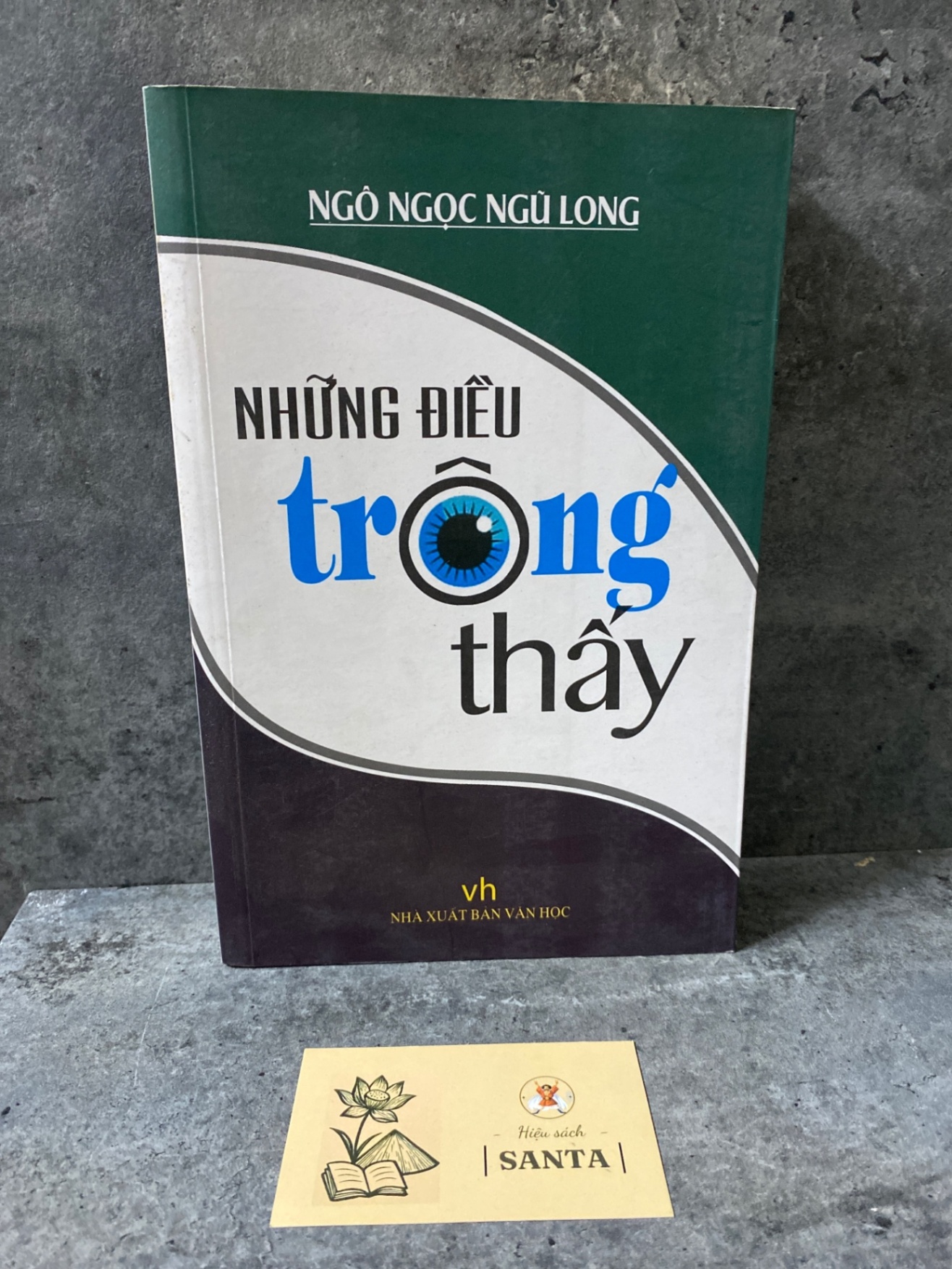 Những điều trông thấy- Ngô Ngọc Ngũ Long- Sách lưu kho,giấy xốp có ố Sách văn học STB0302