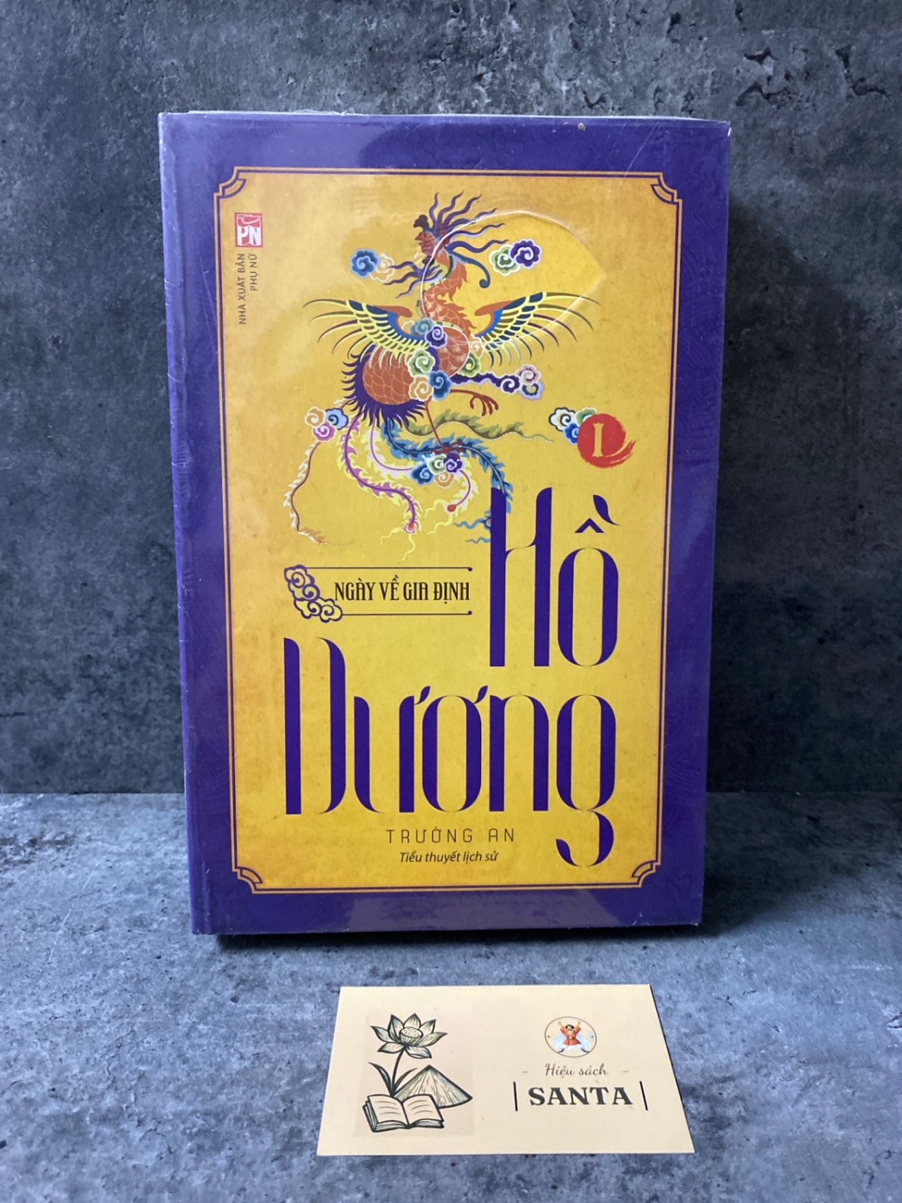 Hồ Dương tập 1 Ngày về Gia Định- Trường An- tiểu thuyết lịch sử- Sách lưu kho mới 90% Sách văn học STB0302