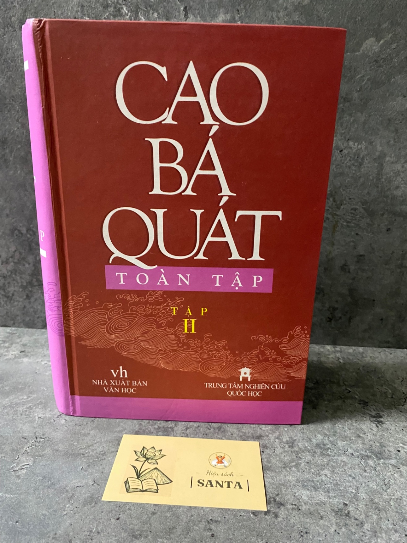 Cao Bá Quát toàn tập (tập 2)-Sách mới Sách văn học STB0302