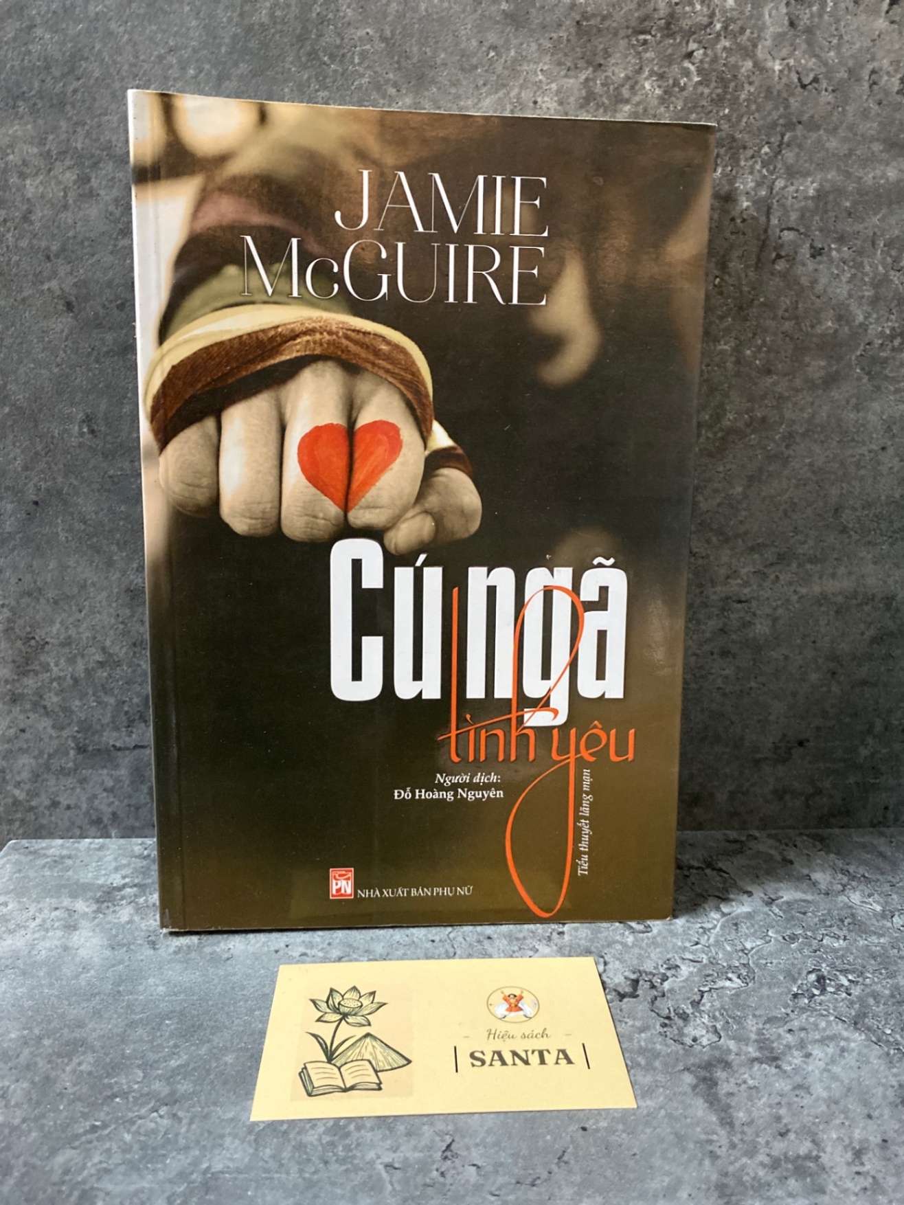 Cú ngã tình yêu-Jamie McGuire- sách mới 85-90% Sách văn học STB0302