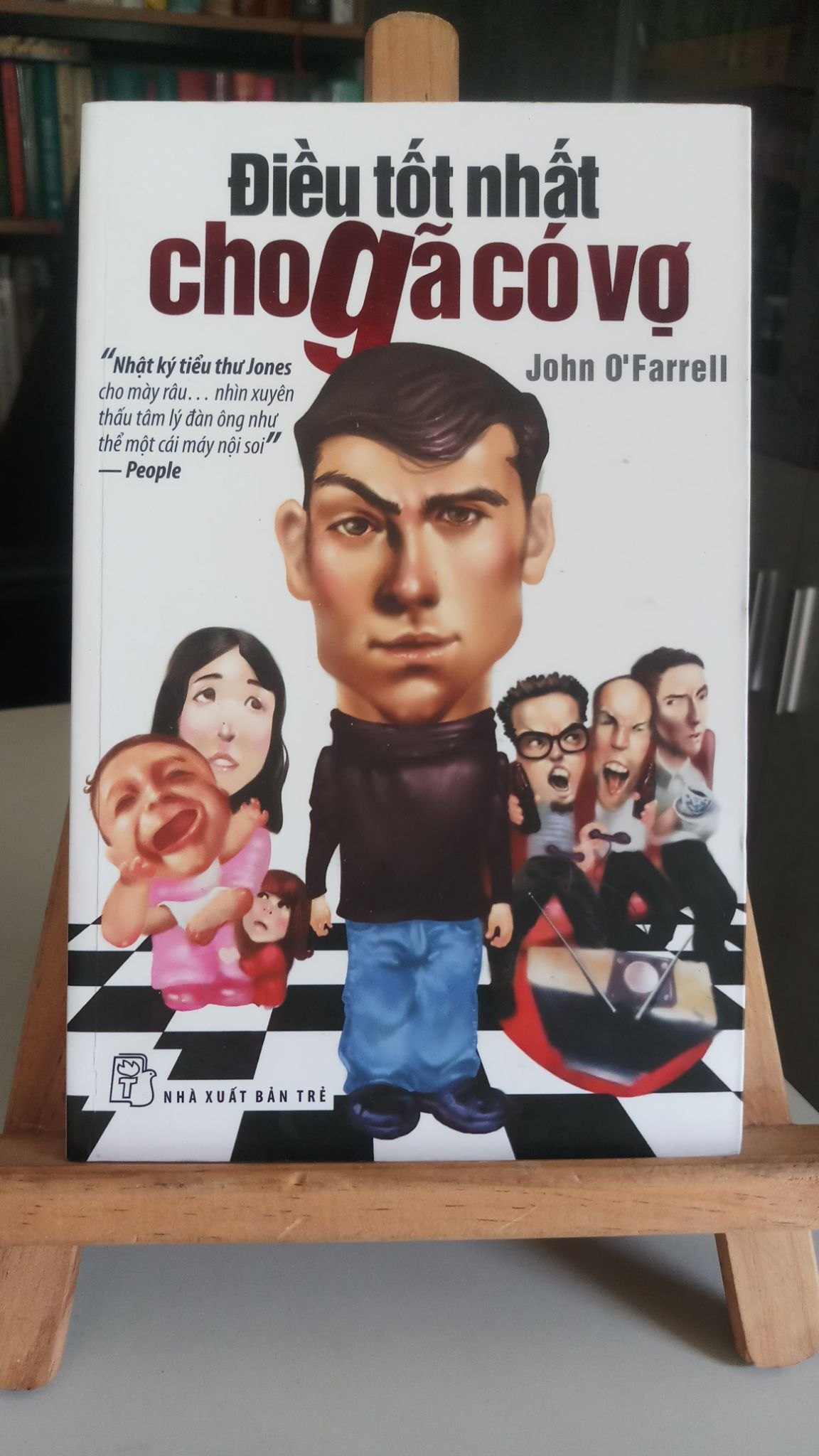 Điều tốt nhất cho gã có vợ - John O'farrell Sách văn học STB0302