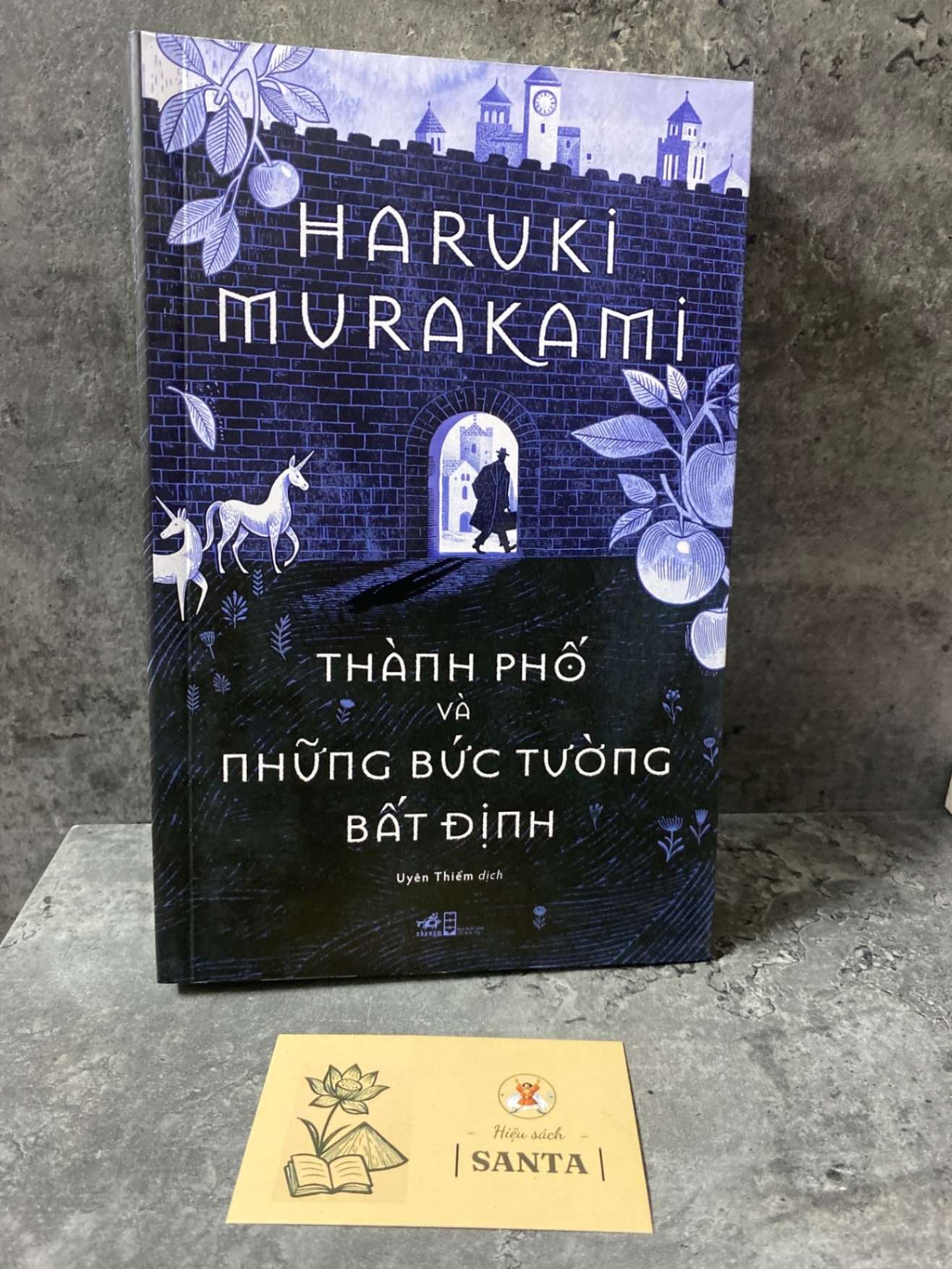 Thành phố và những bức tường bất định- Haruki Murakami Sách văn học STB0302