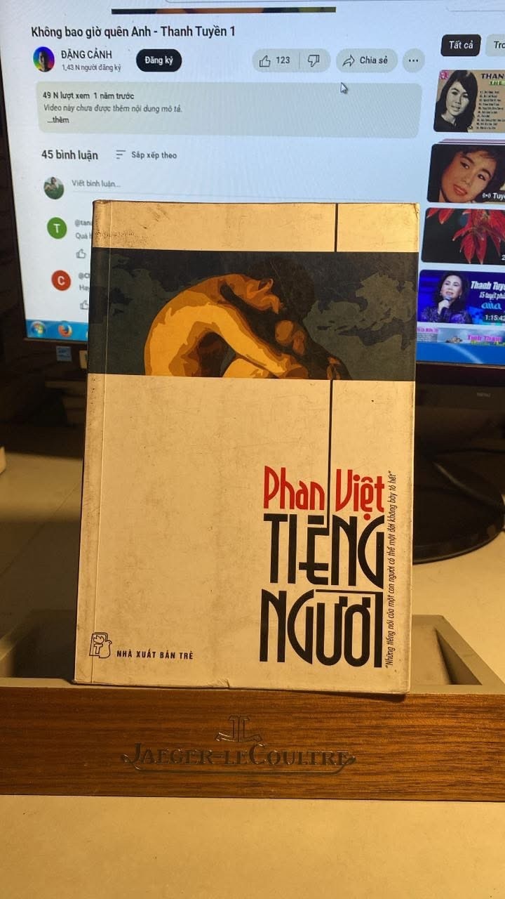 Tiếng Người - Phan Việt -NXB Trẻ -Năm XB 2008 -Sách lưu kho có ố -tác phẩm đầu tay của Phan Việt Sách văn học STB0302