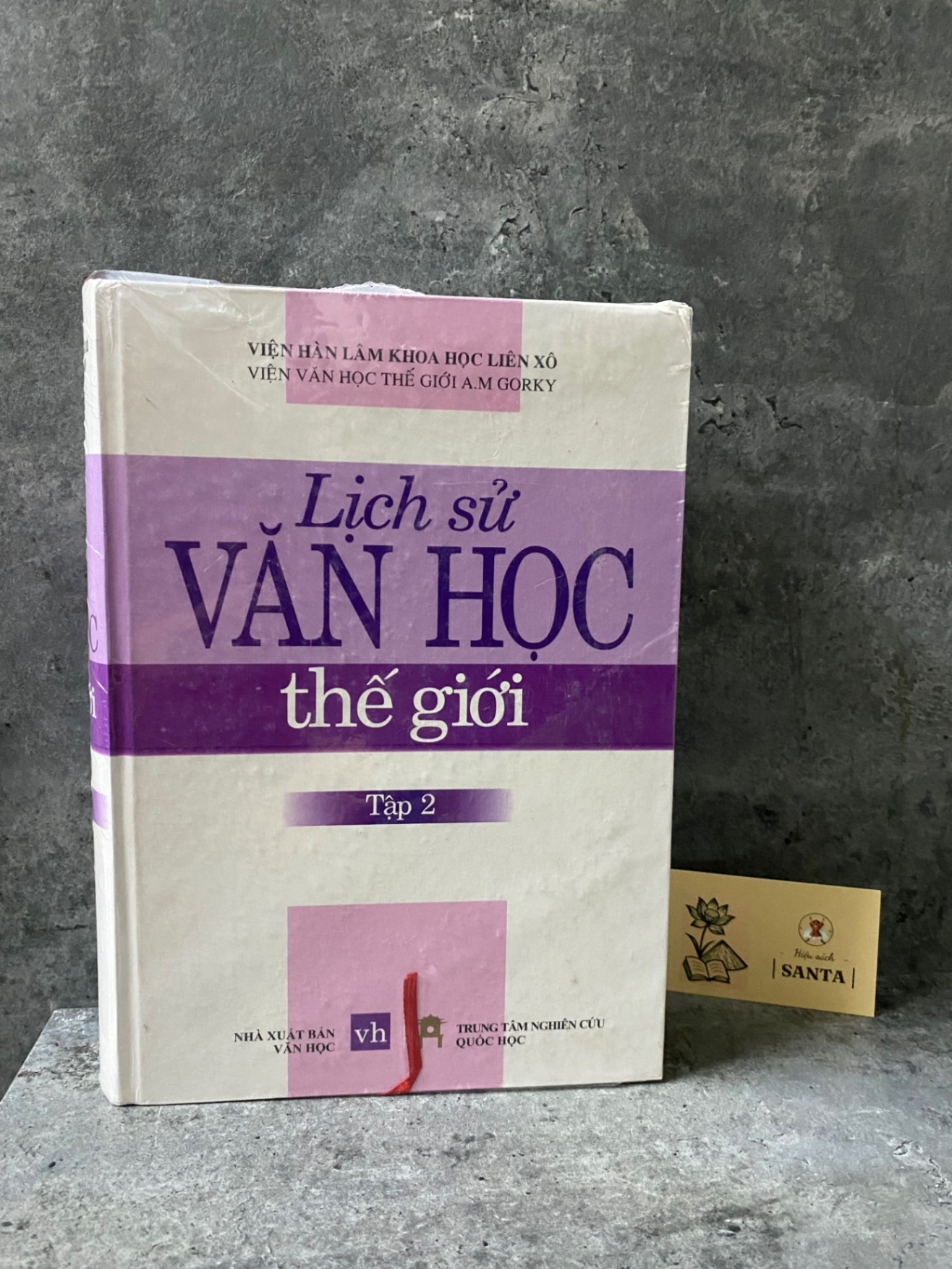 Lịch sử văn học thế giới tập 2 (bìa cứng) Sách văn học STB0302