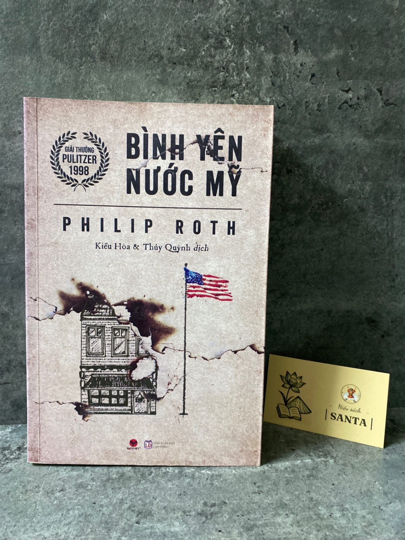 Bình yên nước Mỹ - Philip Roth Sách văn học STB0302