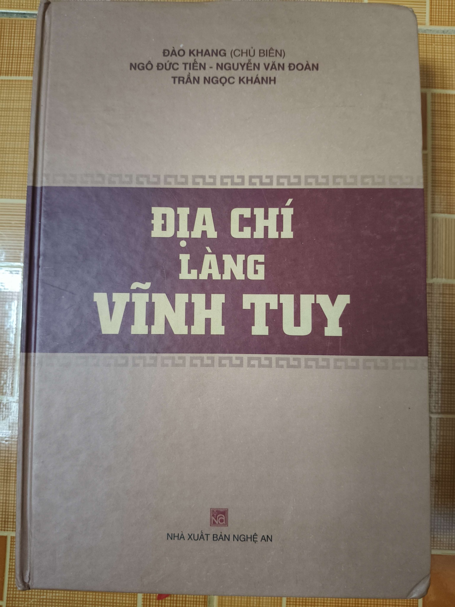 Địa chí làng Vĩnh Tuy - 2021 - 727 trang Sách lịch sử - triết học ANTQ3101