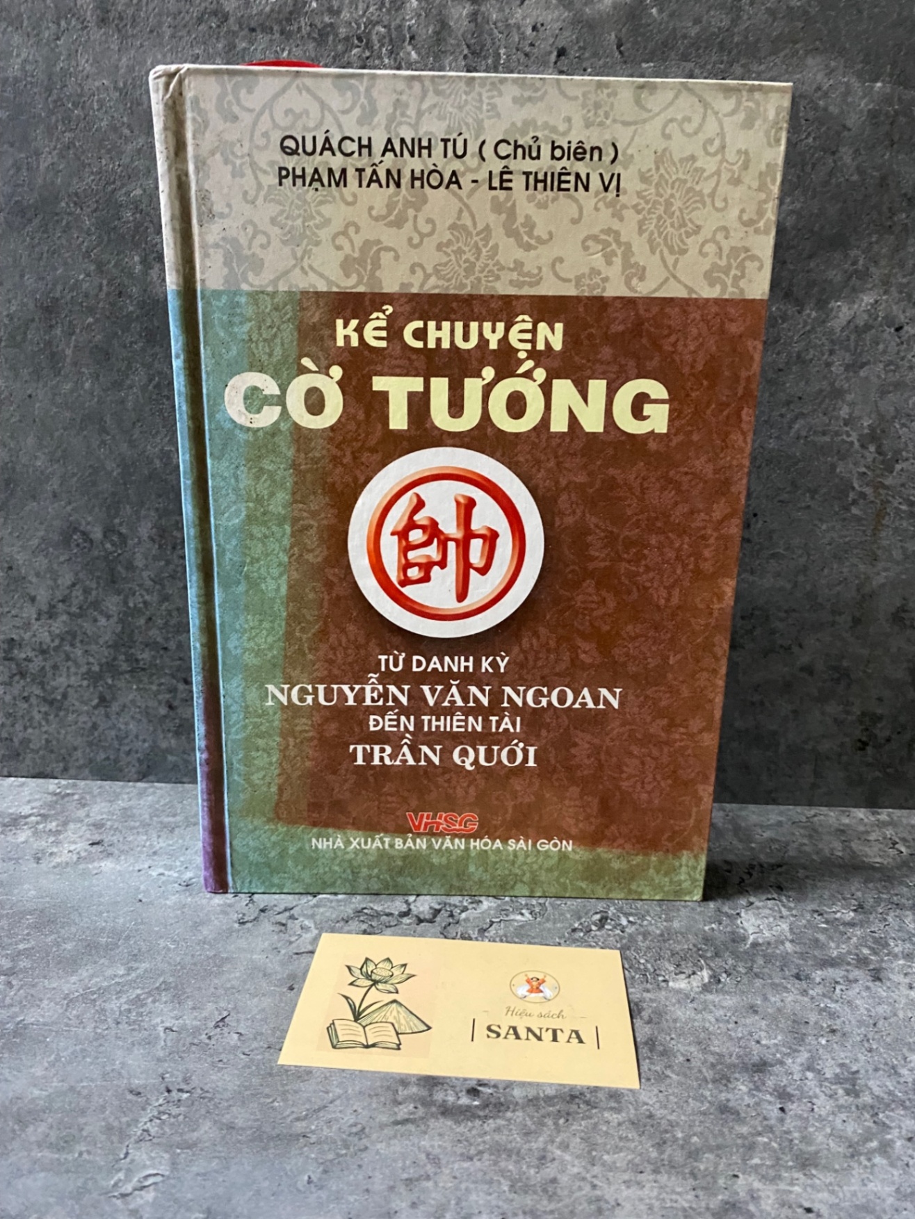 Kể chuyện cờ tướng- từ danh kỳ Nguyễn Văn Ngoan đến thiên tài Trần Quới (bìa cưng)- sách mới 85% Sách Y học - Sức khỏe - Thể thao STB0302
