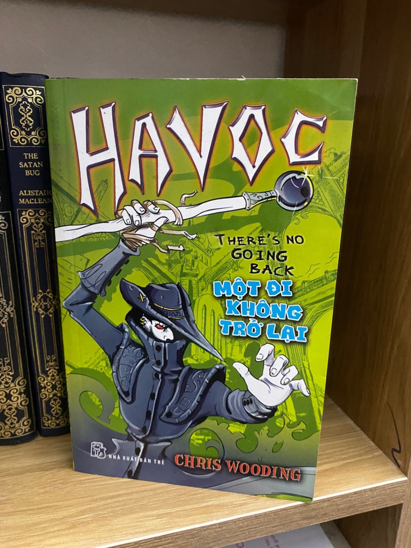Havoc một đi không trở lại - Chris Wooding- sách lưu kho,giấy xốp có ố Sách văn học STB0302