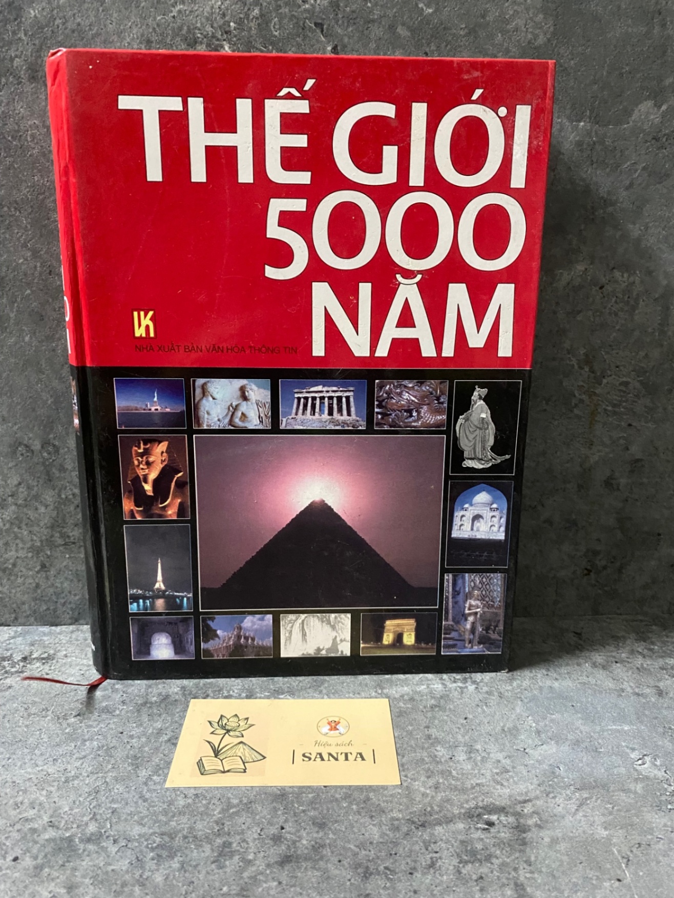 Thế giới 5000 năm (bìa cứng)- sách lưu kho chưa sử dụng, mới 90% Sách kiến thức tổng hợp STB0302