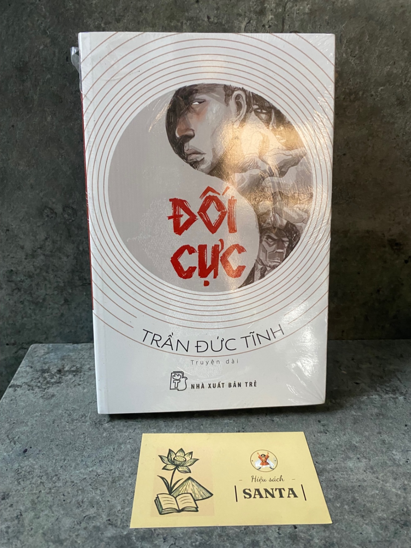 Đối cực (truyện dài)- Trần Đức Tĩnh- sách lưu kho còn seal,giấy xốp có chấm ố cạnh Sách văn học STB0302