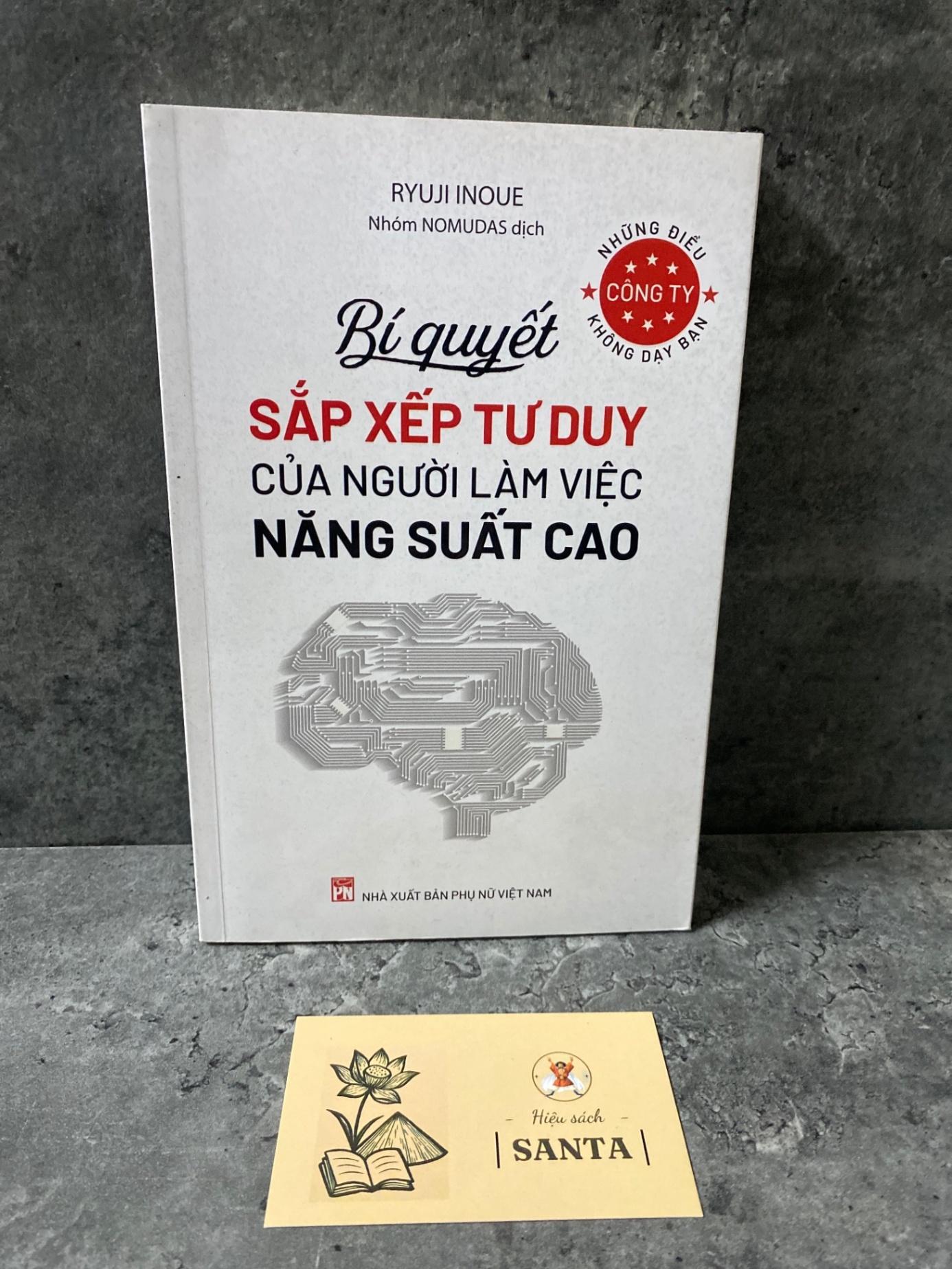 Bí quyết sắp xếp tư duy của người làm việc năng suất cao- Ryuji Inoue (sách mới) Sách kỹ năng STB0302