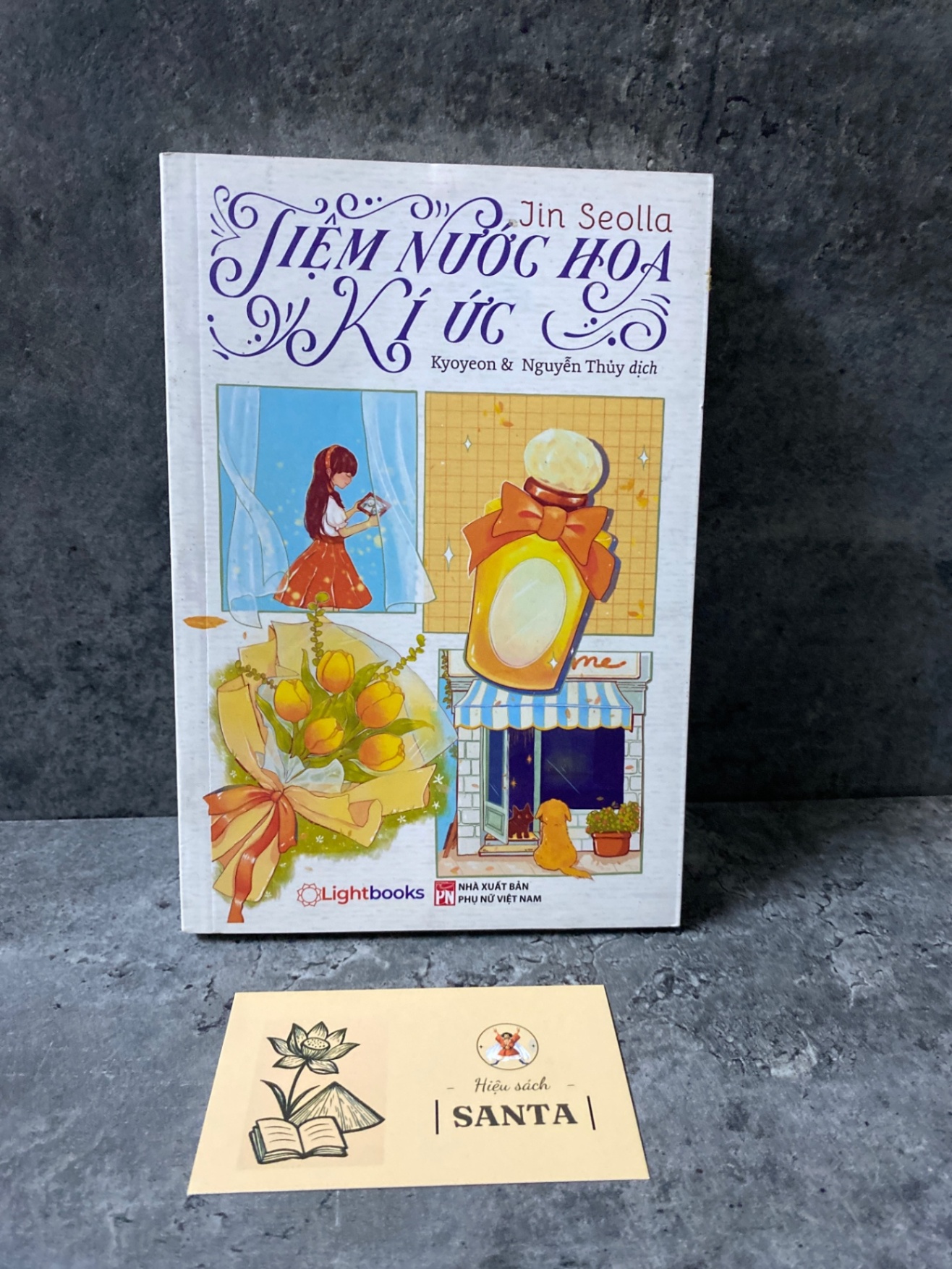 Tiệm nước hoa kí ức - Kin Seolla (sách mới) Sách văn học STB0302