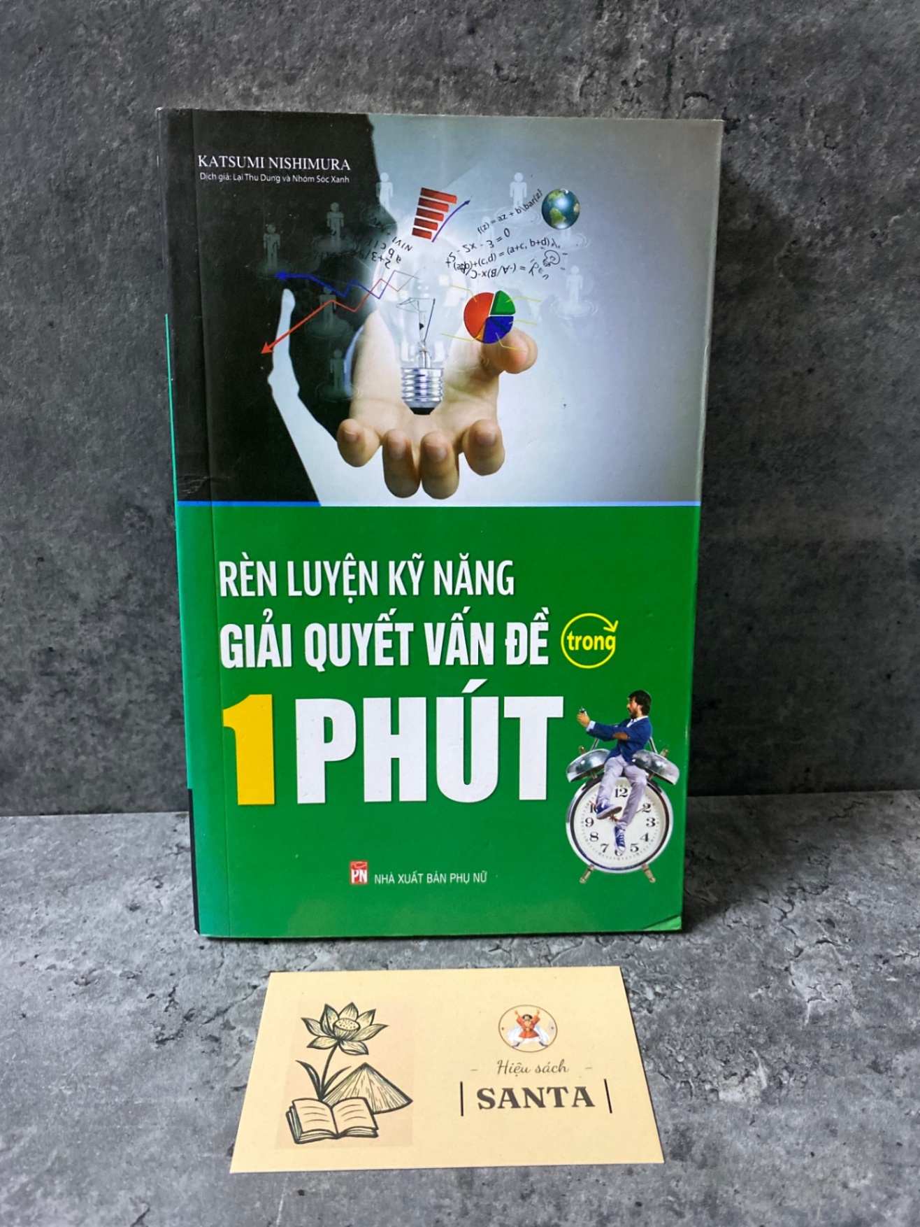 Rèn luyện kỹ năng giải quyết vấn đề trong 1 phút (sách mới 90%) Sách kỹ năng STB0302
