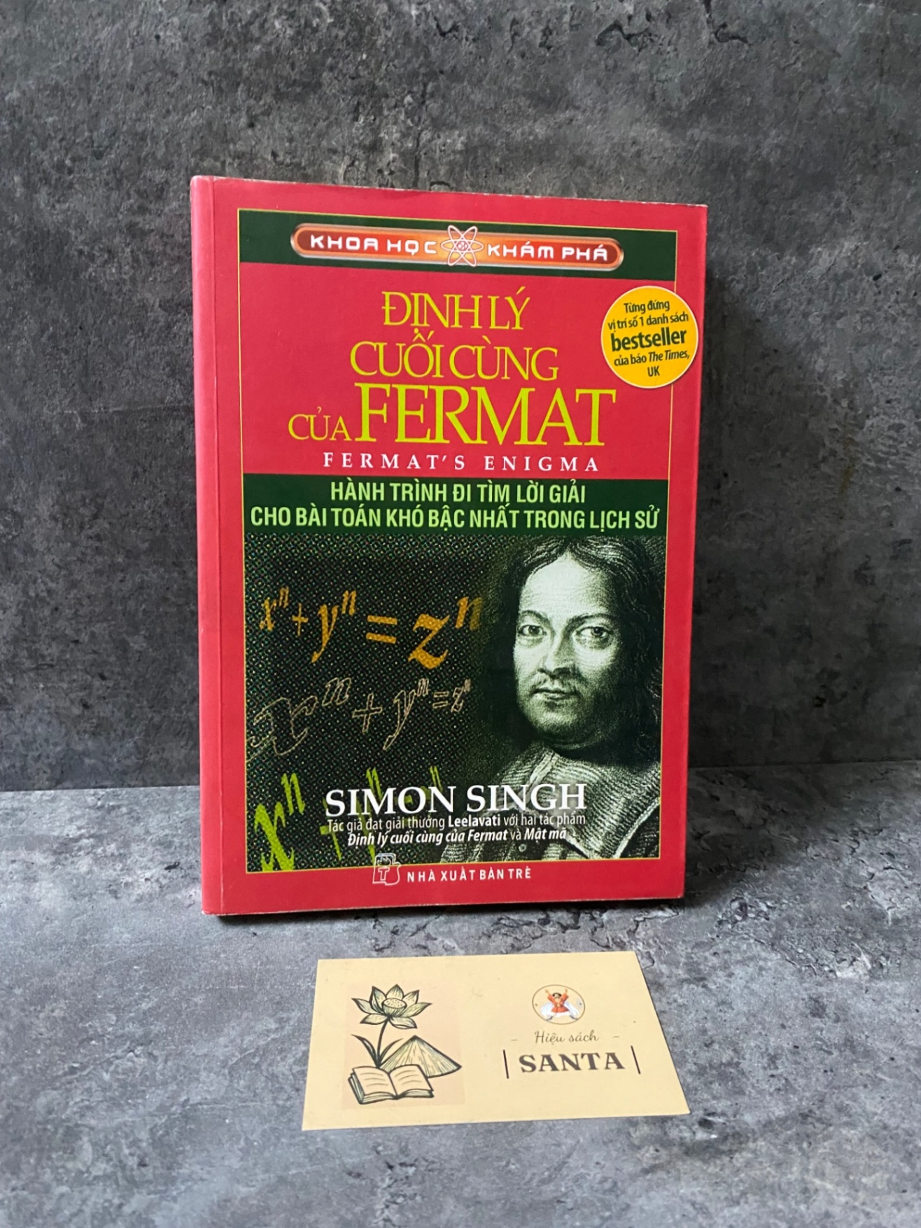 Định lý cuối cùng của Fermat - sách qua sử dụng chất lượng tôt Sách kiến thức tổng hợp STB0302