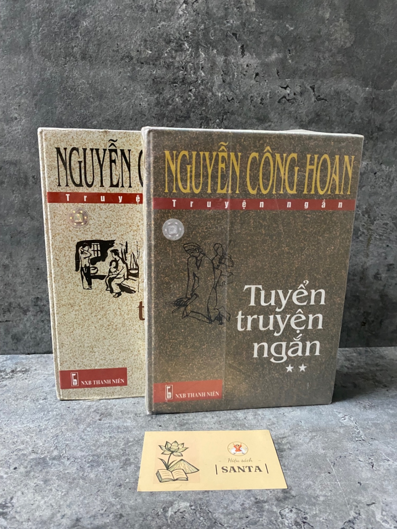 Nguyễn Công Hoan tuyển truyện ngắn (bộ 2 tập bìa cứng) - sách lưu kho mới 96% Sách văn học STB0302