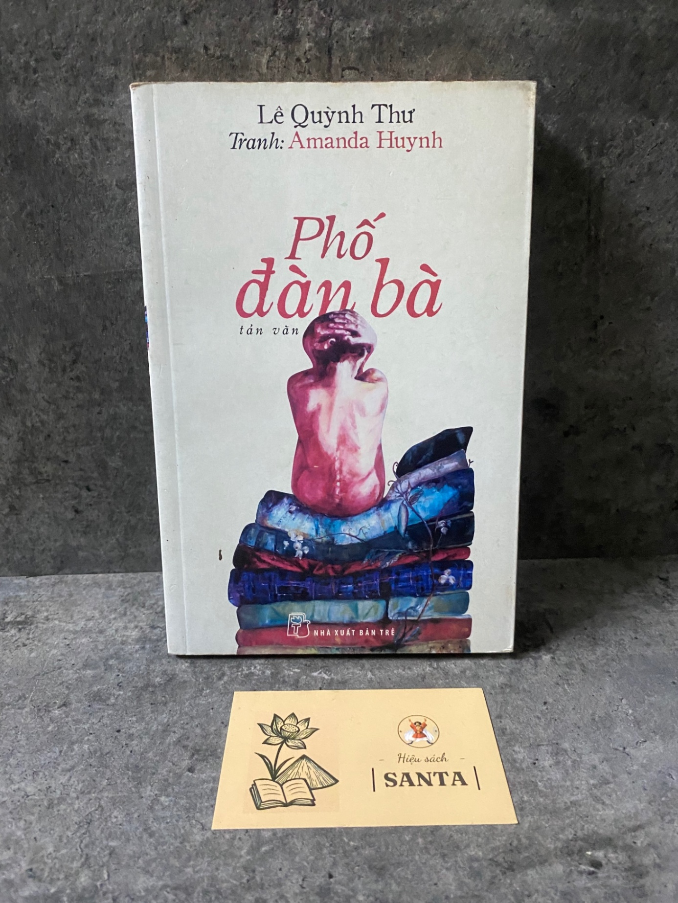 Phố đàn bà- Lê Quỳnh Thư- sách lưu kho chưa qua sd, có ố nhẹ Sách văn học STB0302