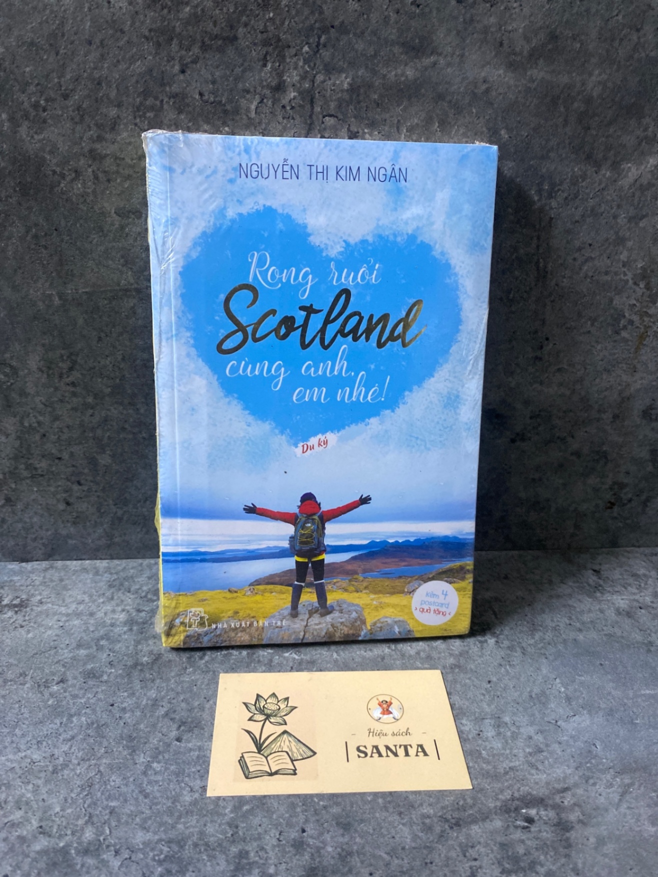 Rong ruổi Scotland cùng anh em nhé- Nguyễn Thị Kim Ngân- sách còn seal mới 90% Sách văn học STB0302