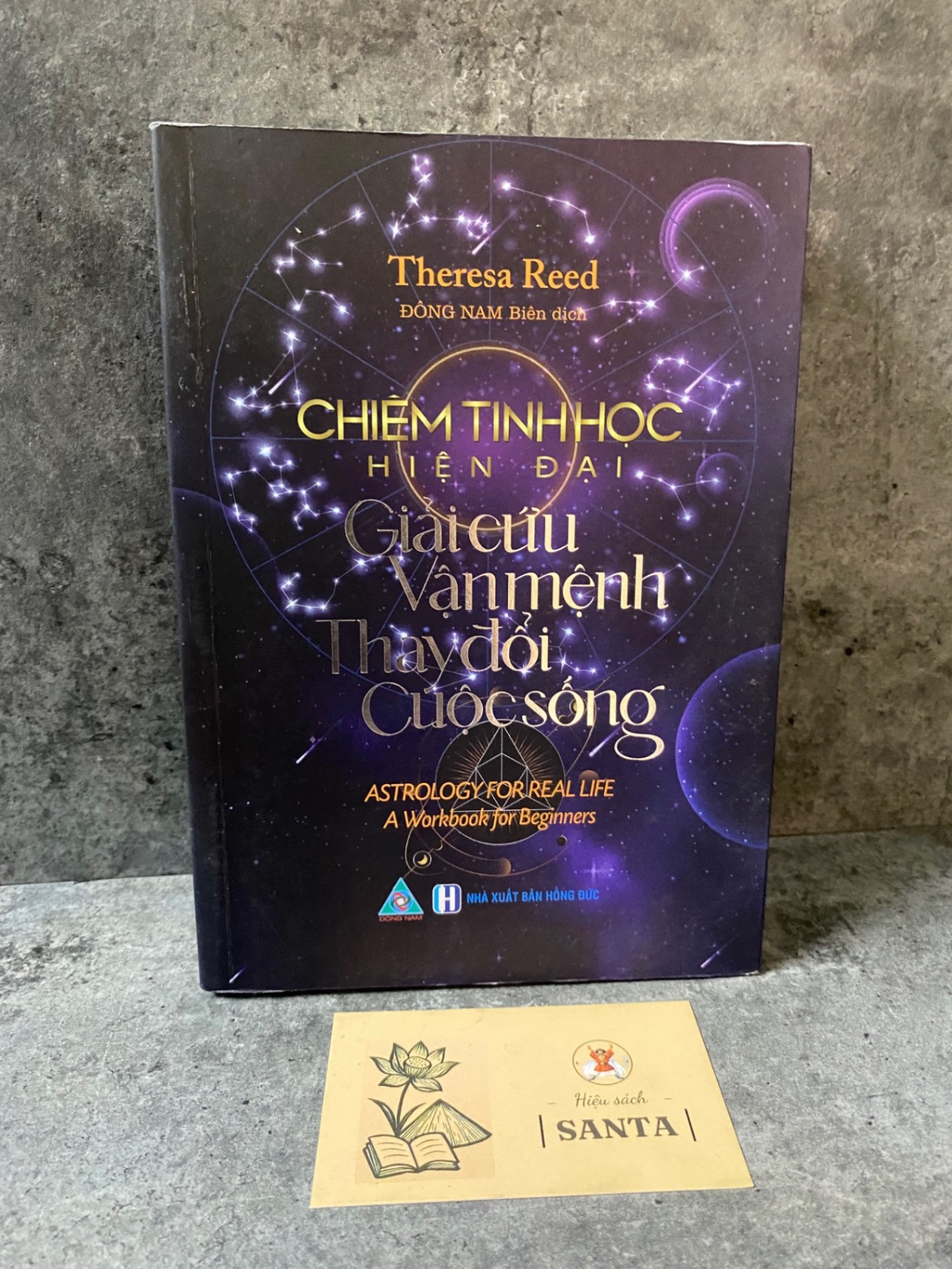 Chiêm tinh học hiện đại giải cứu vận mệnh thay đổi cuộc sống- Theresa Reed- sách mới Sách tôn giáo - tâm linh STB0302