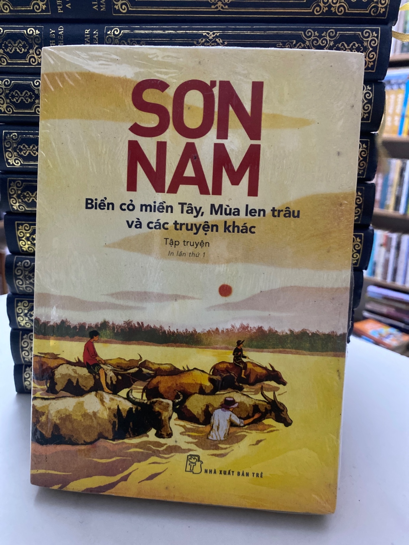 Biển cỏ miền tây,Mùa len trâu và các truyện khác (tập truyện)- Sơn Nam Sách văn học STB0302