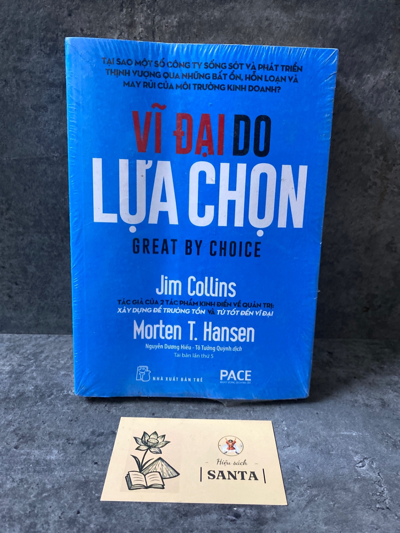 Vĩ đại do lựa chọn- Jim Collins- sách lưu kho còn seal,mới 90% Quản trị - lãnh đạo STB0302